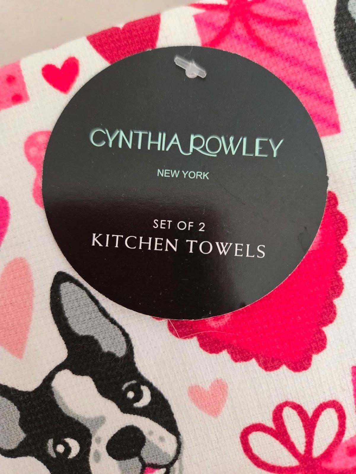 Other Cynthia Rowley Dish Towels Set of 2 Cute Chritmas Gift NWT Size ONE SIZE - 4 Thumbnail