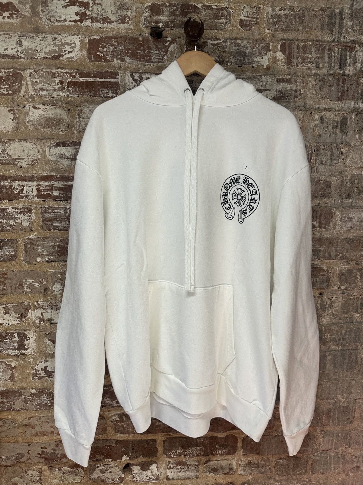 Chrome Hearts Chrome Hearts Miami Horseshoe Hoodie White Size US L / EU 52-54 / 3 - 2 Thumbnail