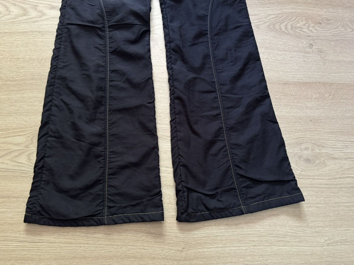 Vintage Vintage Women’s Avant Garde y2k Black Bootcut Pants Size 27" / US 4 / IT 40 - 3 Thumbnail