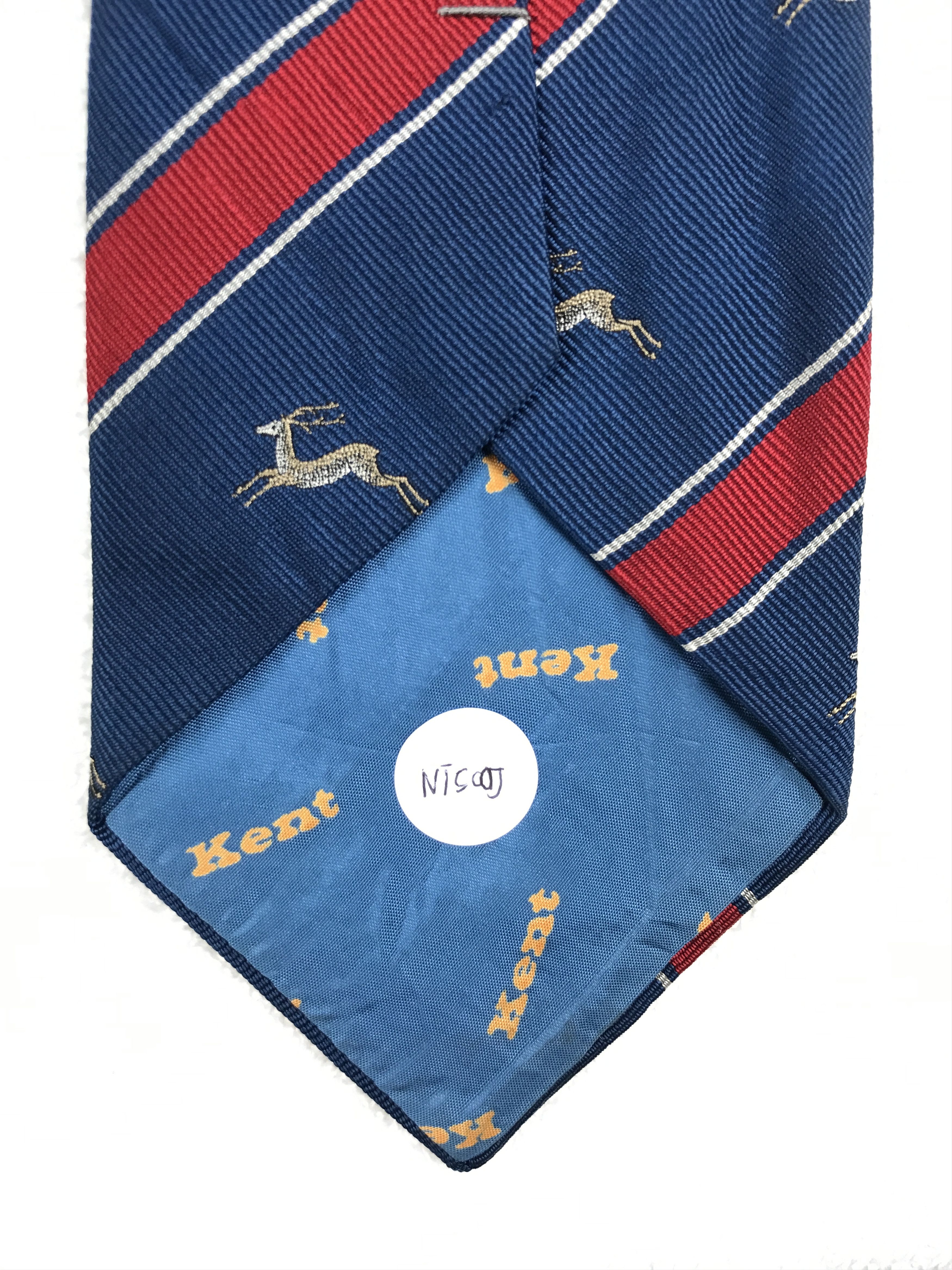 Designer × Vintage Vintage Kent Silk Necktie Size ONE SIZE - 9 Thumbnail