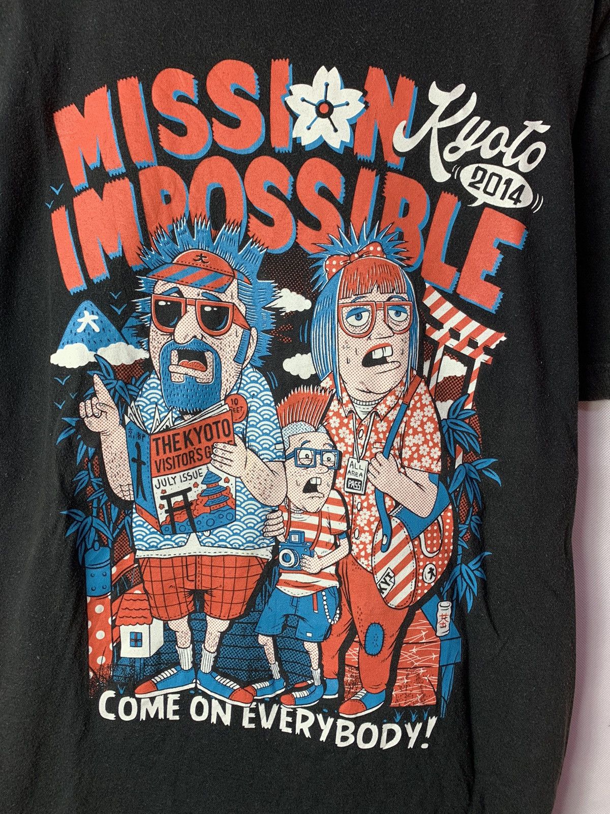 Band Tees 🔥Kyoto Mission Impossible 2014 Japan Punk Fest Tee Size US M / EU 48-50 / 2 - 3 Thumbnail