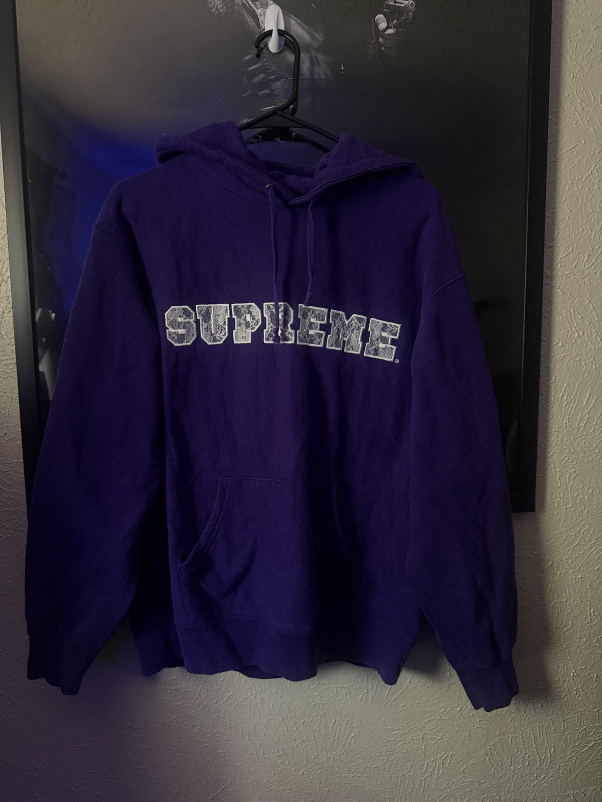 Supreme Supreme Lace Hoodie Size US S / EU 44-46 / 1 - 1 Thumbnail