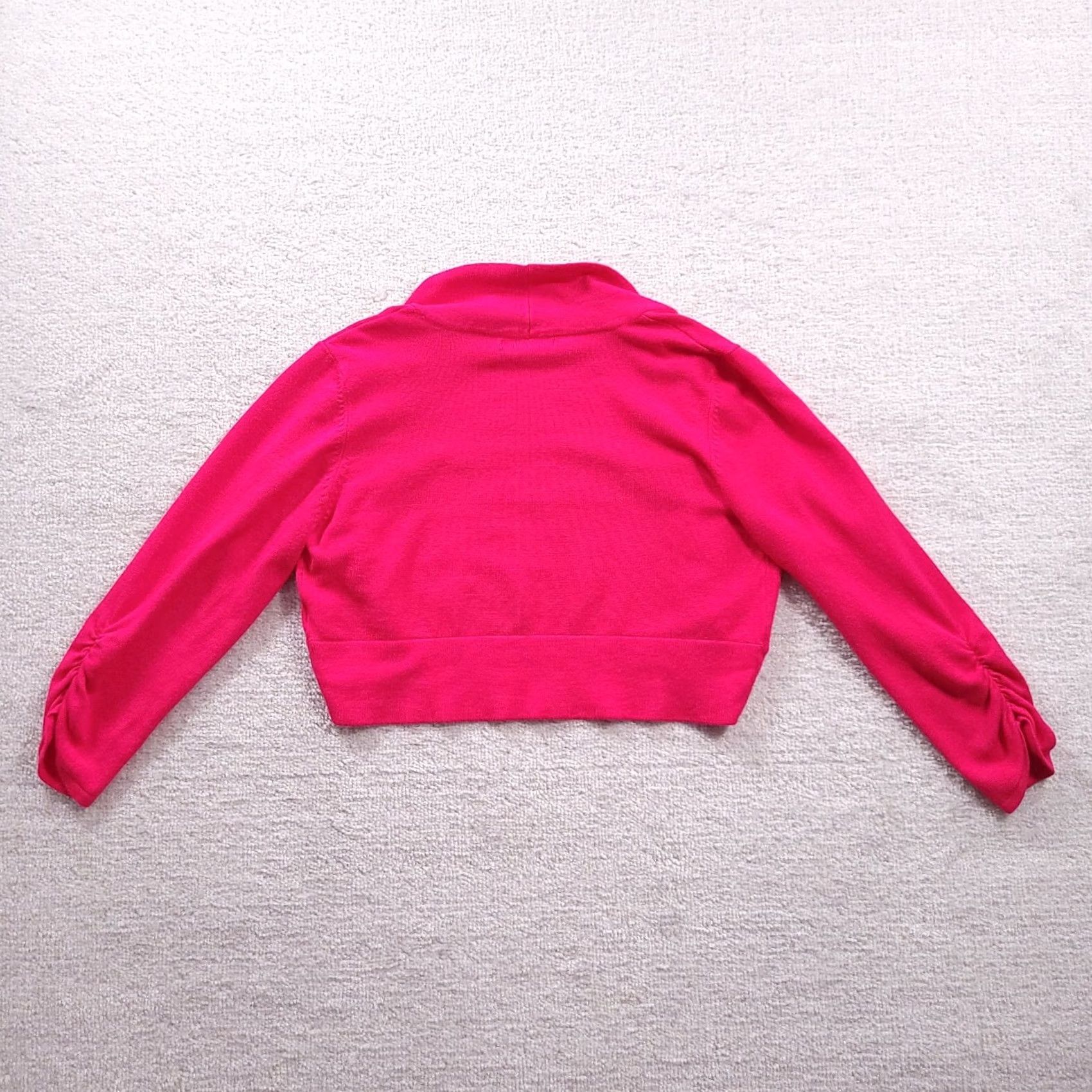 Vintage Maurices Womens Pink Cardigan Sweater Size Large Size S / US 4 / IT 40 - 7 Thumbnail