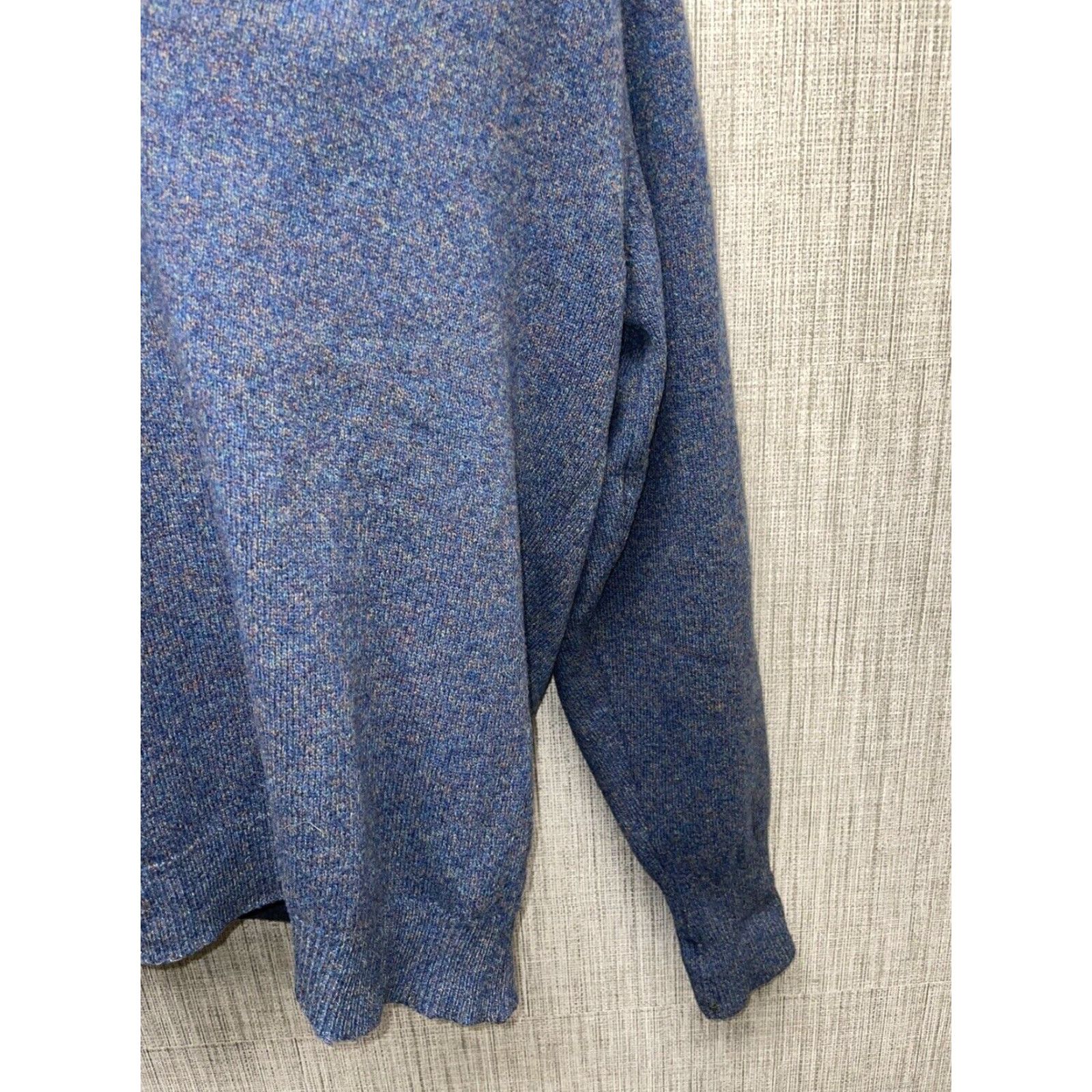 Vintage Lord Jeff Australian LambsWool V-Neck Vest Sweater Dark Blue Mens XL Size US XL / EU 56 / 4 - 4 Thumbnail