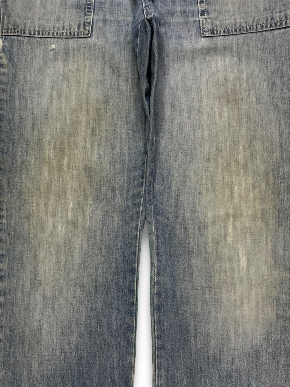 Japanese Brand Vintage Japanese Brand Faded Distressed Baggy Jeans Size US 34 / EU 50 - 5 Thumbnail
