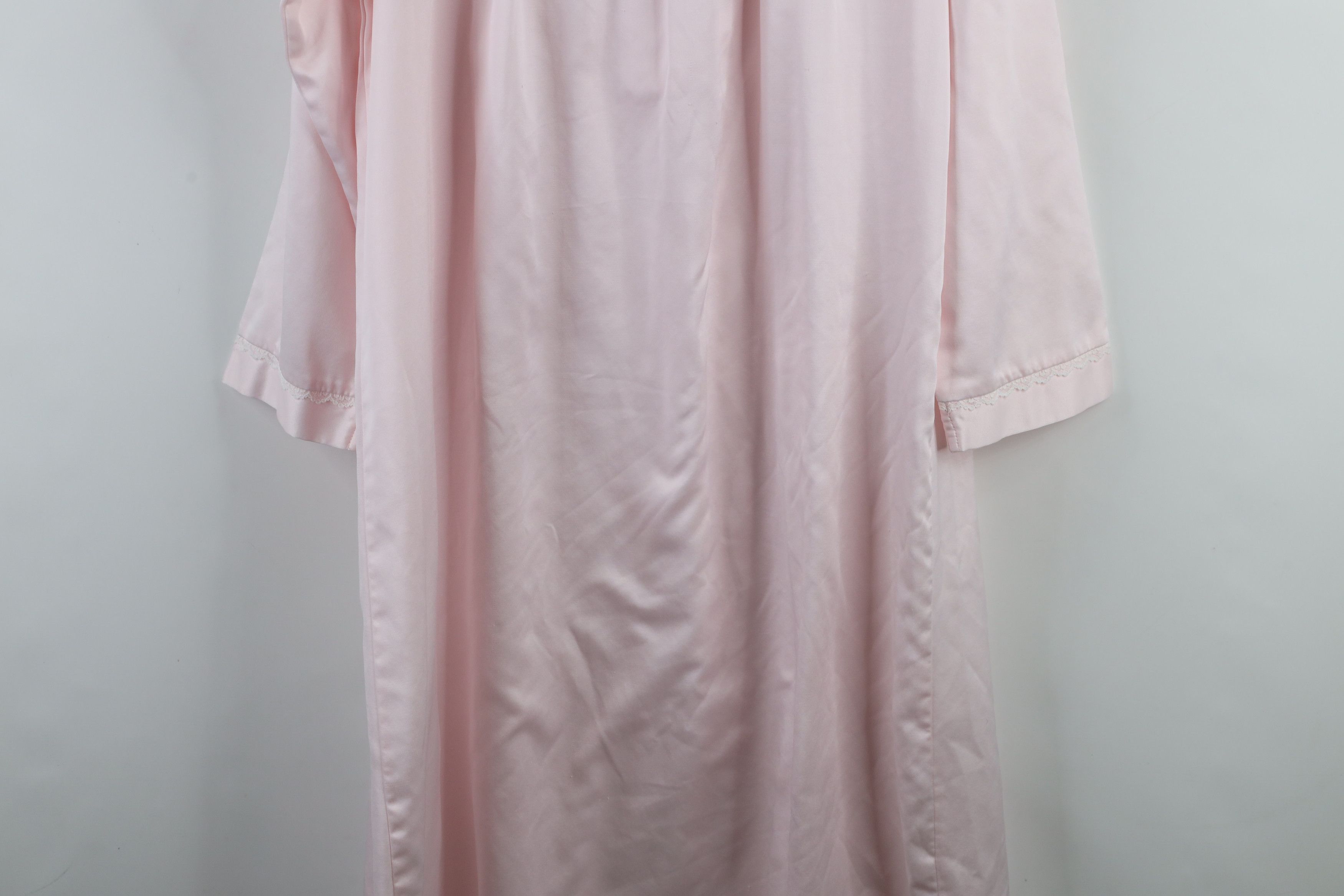 Vintage Vintage 90s Miss Elaine Ruffled Long Sleeve Night Gown Shirt Size M / US 6-8 / IT 42-44 - 14 Thumbnail