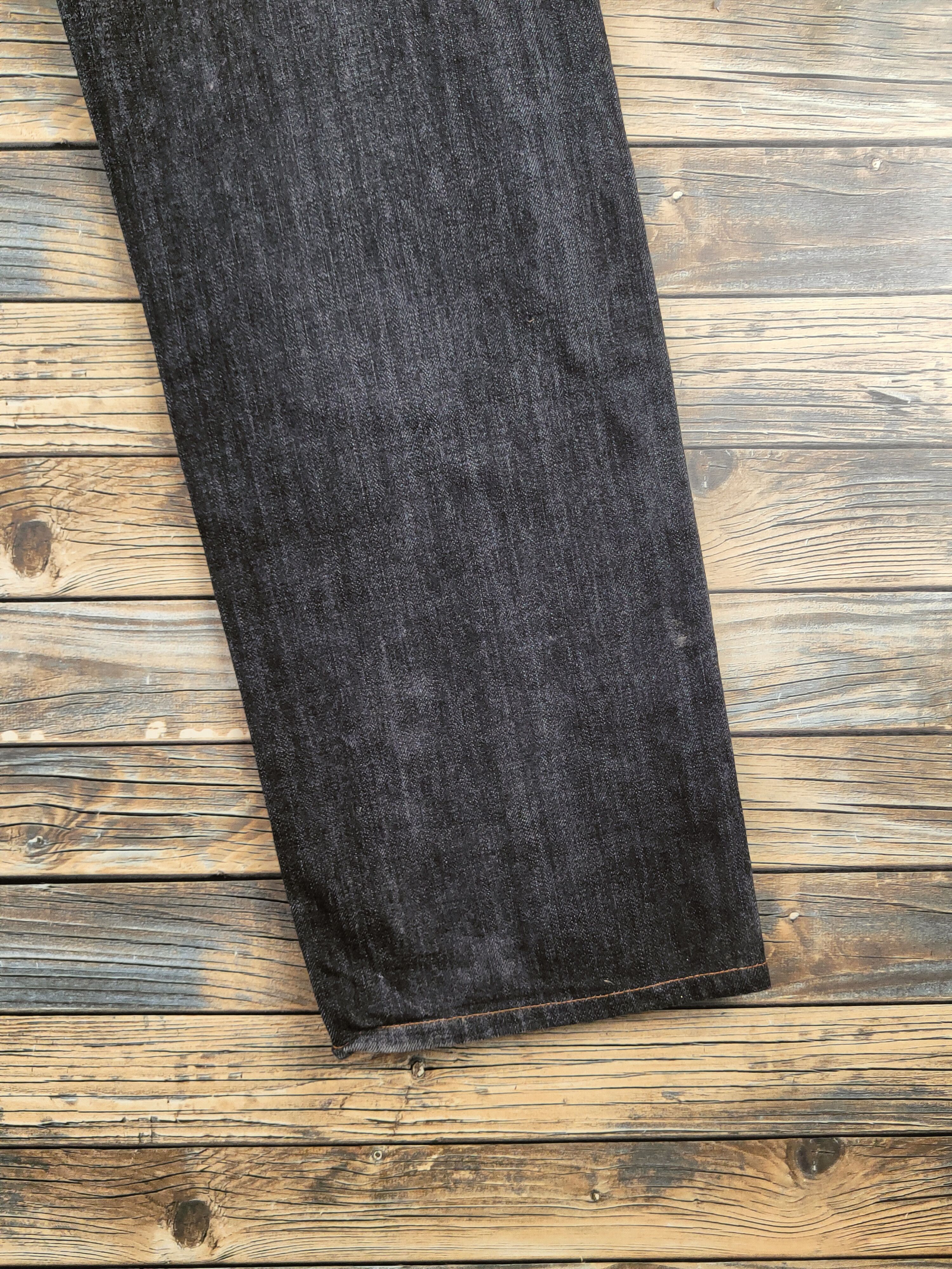 Levi's 503 Levi's Black Distressed Ripped Jeans #S2810 Size US 32 / EU 48 - 12 Thumbnail