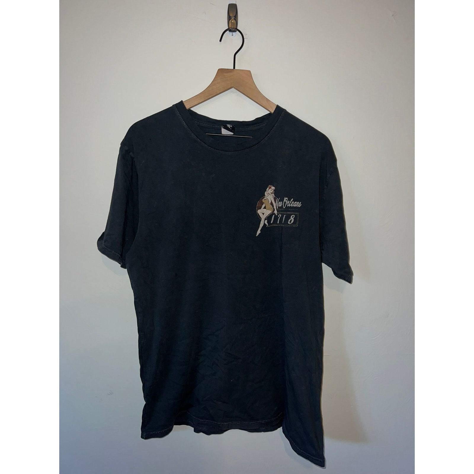 Vintage Y2K The Duck New Orleans Babe Gray Graphic Shirt Tee 2000s L Size US L / EU 52-54 / 3 - 2 Thumbnail