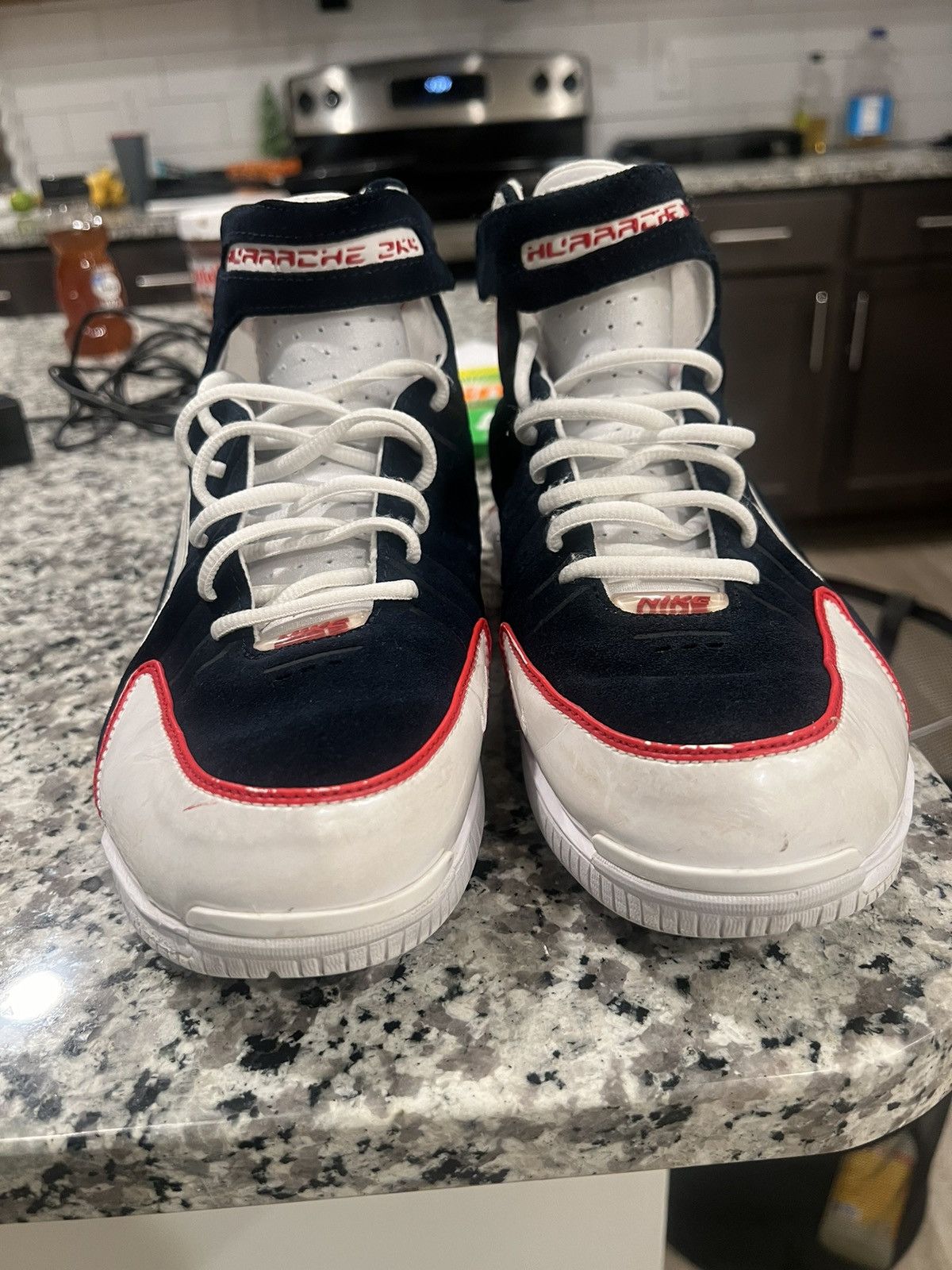 Nike Air Zoom Huarache 2k4 “ Olympics “ Size US 9 / EU 42 - 5 Thumbnail