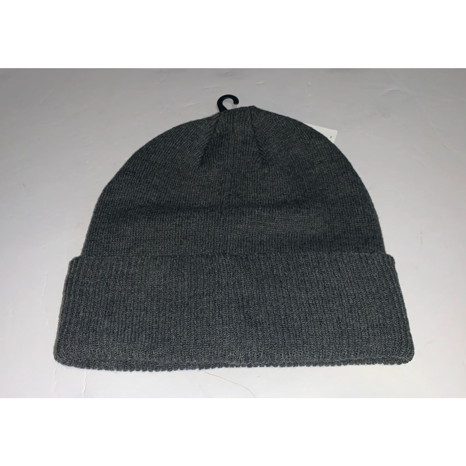 Fila FILA Beanie Hat Stocking Cap Grey NWT toque Adult OSFM Gray Knitted hat Outdoor Sports Acrylic Mens One size fits all Size ONE SIZE - 2 Thumbnail