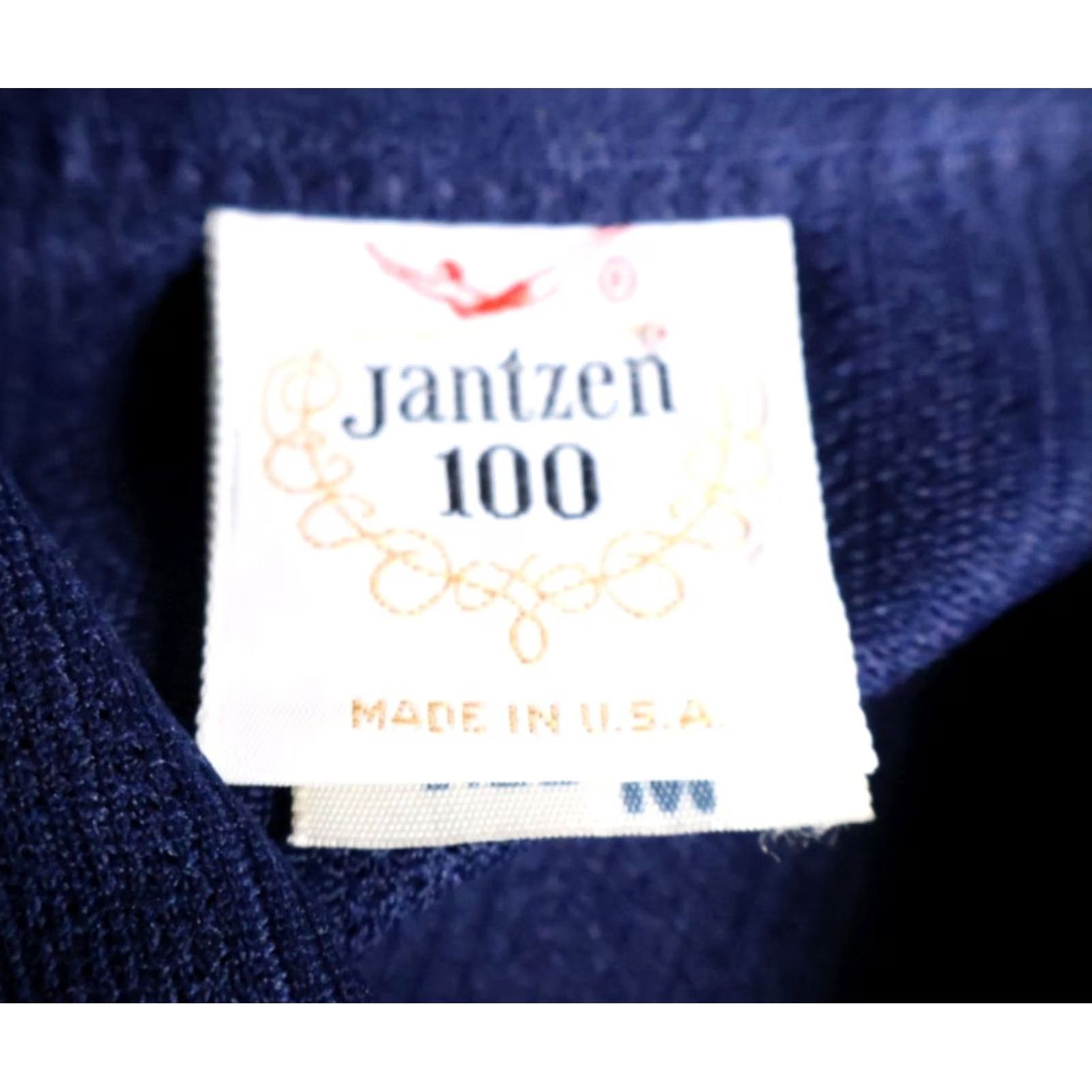 Jantzen VINTAGE Jantzen Knit Polo Shirt Mens Medium Dark Blue Lightweight Mod USA Shirt Polo Short Sleeve Casual 70s 90s Preppy Retro Boys Mens Size US M / EU 48-50 / 2 - 3 Thumbnail