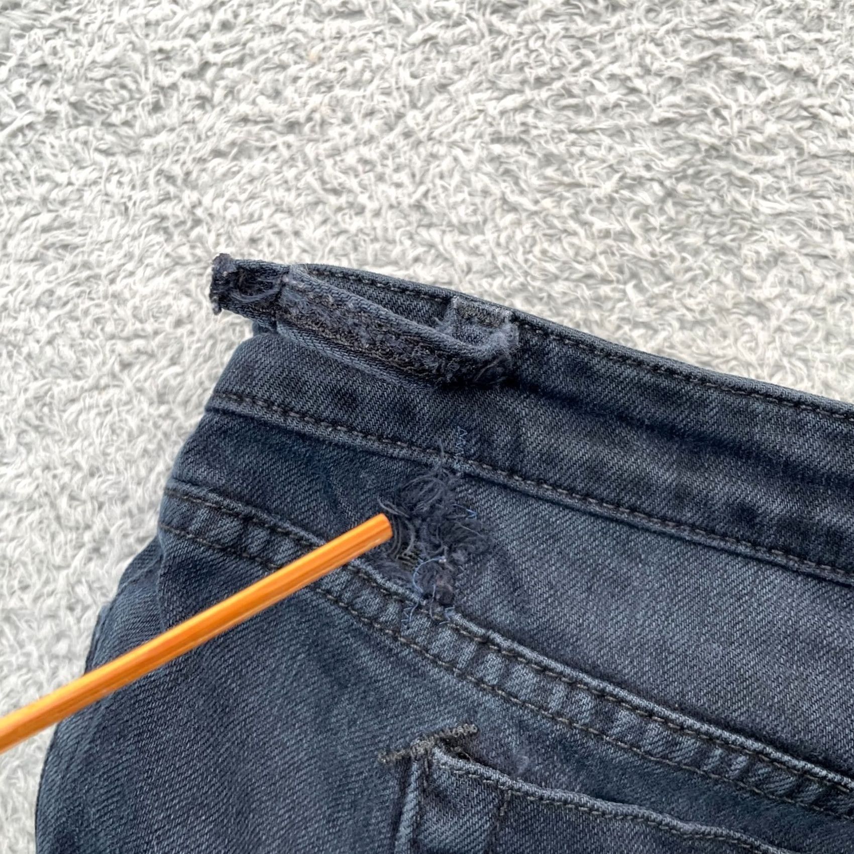 Vintage Joes Jeans Mens 32 Blue Skinny Denim Cotton Logo Stretch Dark Wash Preppy Jeans Regular 5-Pocket Mens Size US 34 / EU 50 - 6 Thumbnail