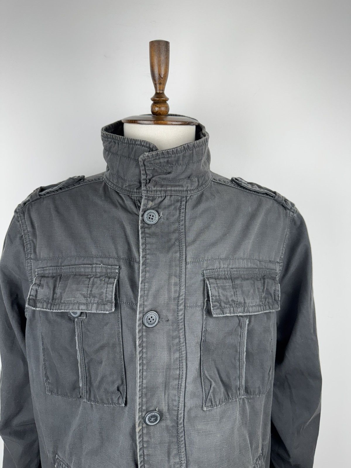 Vintage Men’s Vintage Abercrombie Fitch Sentinel Military Jacket Size US XL / EU 56 / 4 - 2 Thumbnail