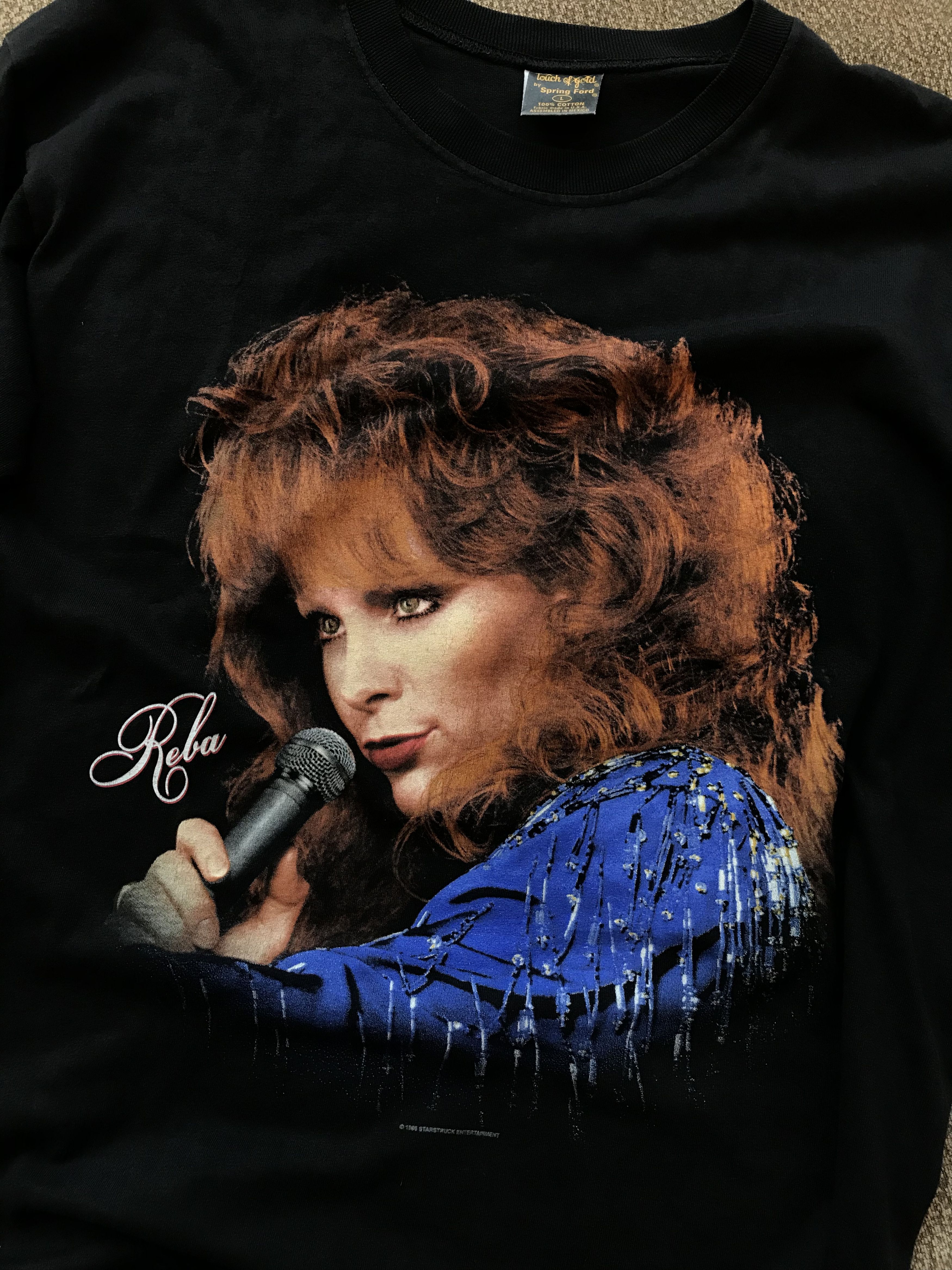 Band Tees × Vintage Vintage Reba 20th Anniv 1996 Size US L / EU 52-54 / 3 - 3 Thumbnail