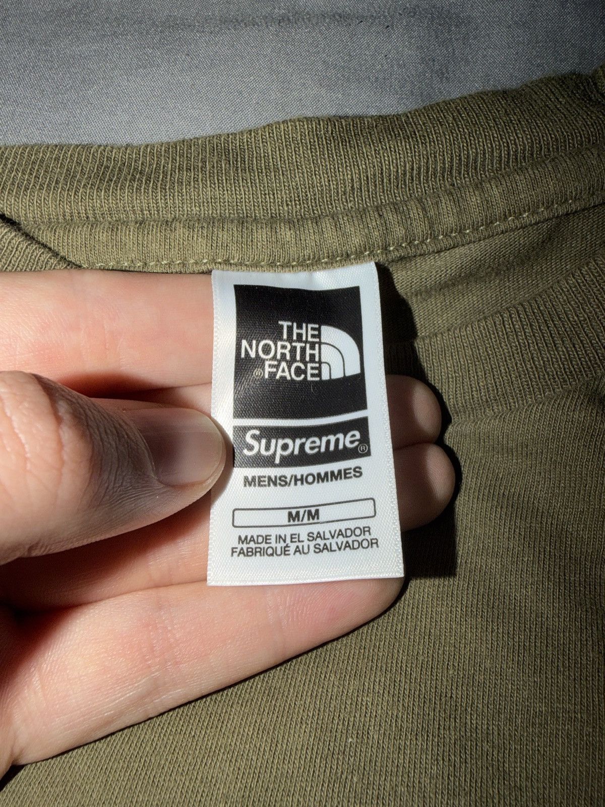 Supreme Supreme North-Face Tee Size US M / EU 48-50 / 2 - 4 Thumbnail