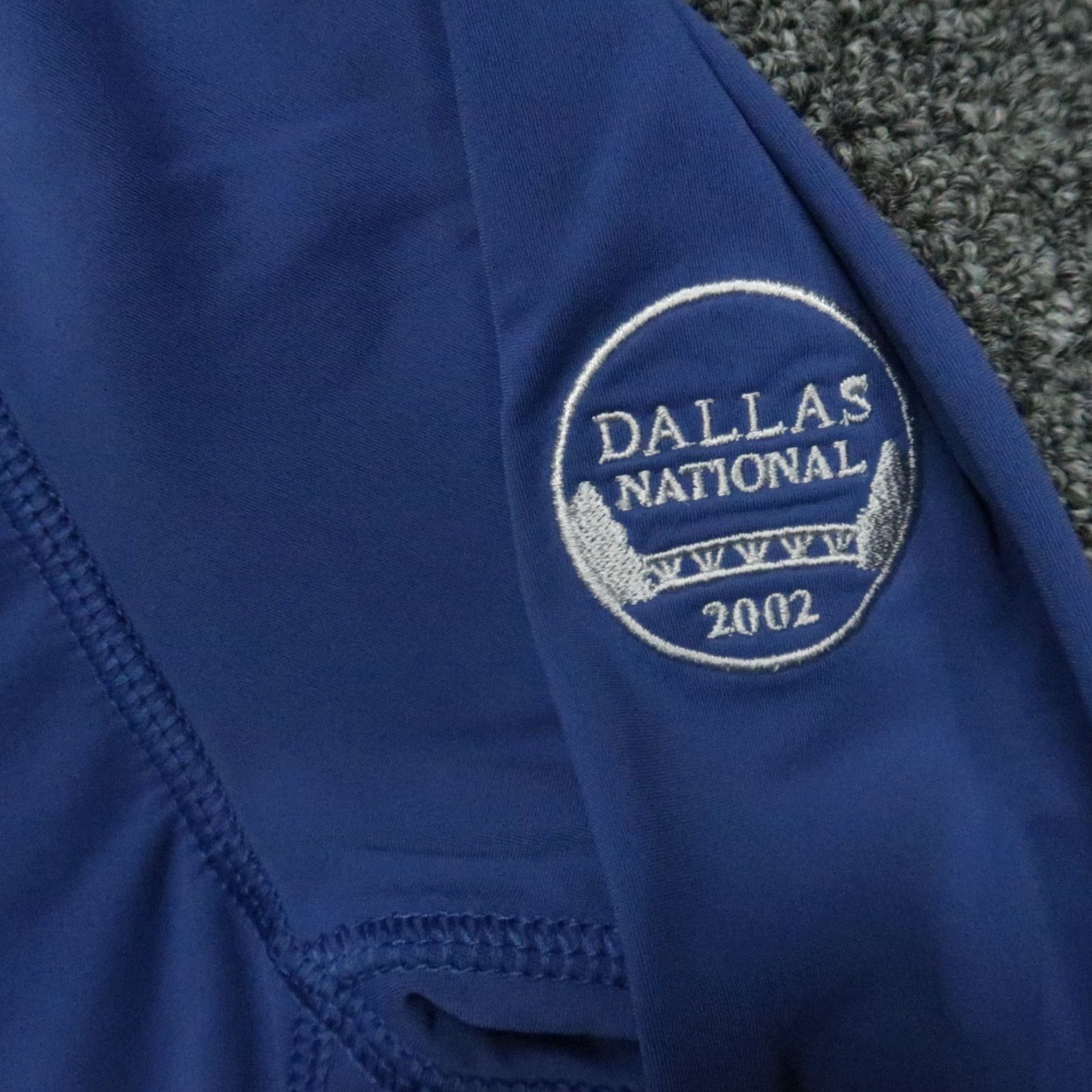 Vintage Greyson Pullover Men's Medium Blue Tate Performance Quarter Zip Dallas National Size US M / EU 48-50 / 2 - 4 Thumbnail