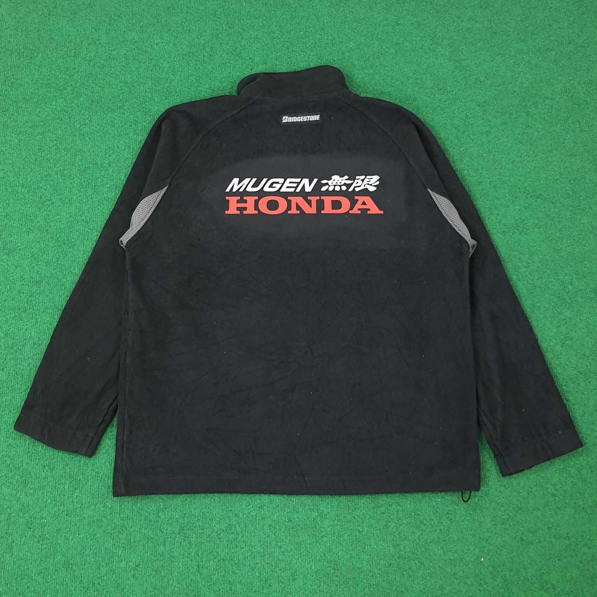 Japanese Brand Vintage Bridgestone Custom Honda Mugen Racing Jacket C224N4 Size US L / EU 52-54 / 3 - 1 Thumbnail