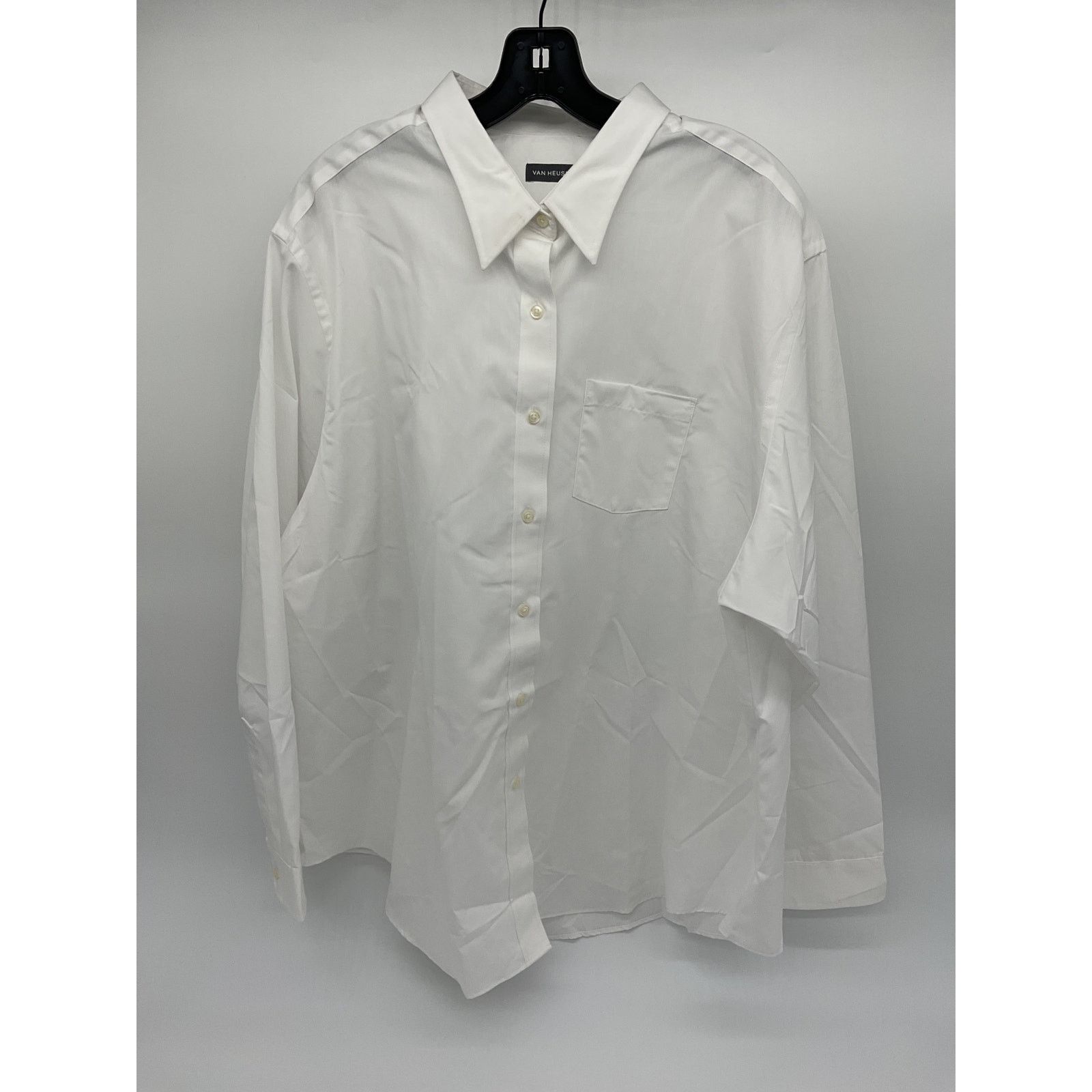 Van Heusen Van Heusen Women’s Button-up Dress Shirt - Size 24-26/3XL Size 3XL / US 20-22 - 1 Thumbnail