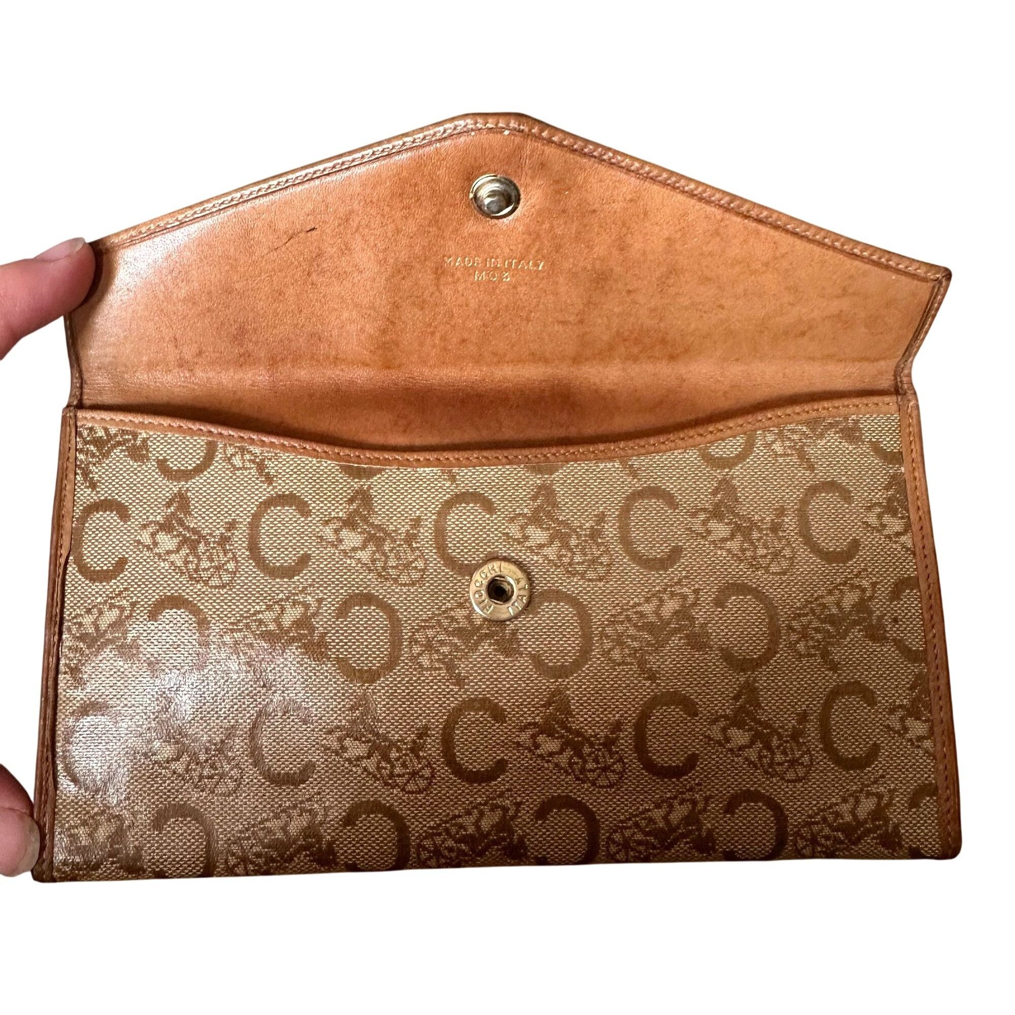 Celine CELINE Horse Carriage C Macadam PVC Long Bifold Wallet Purse Size ONE SIZE - 3 Thumbnail