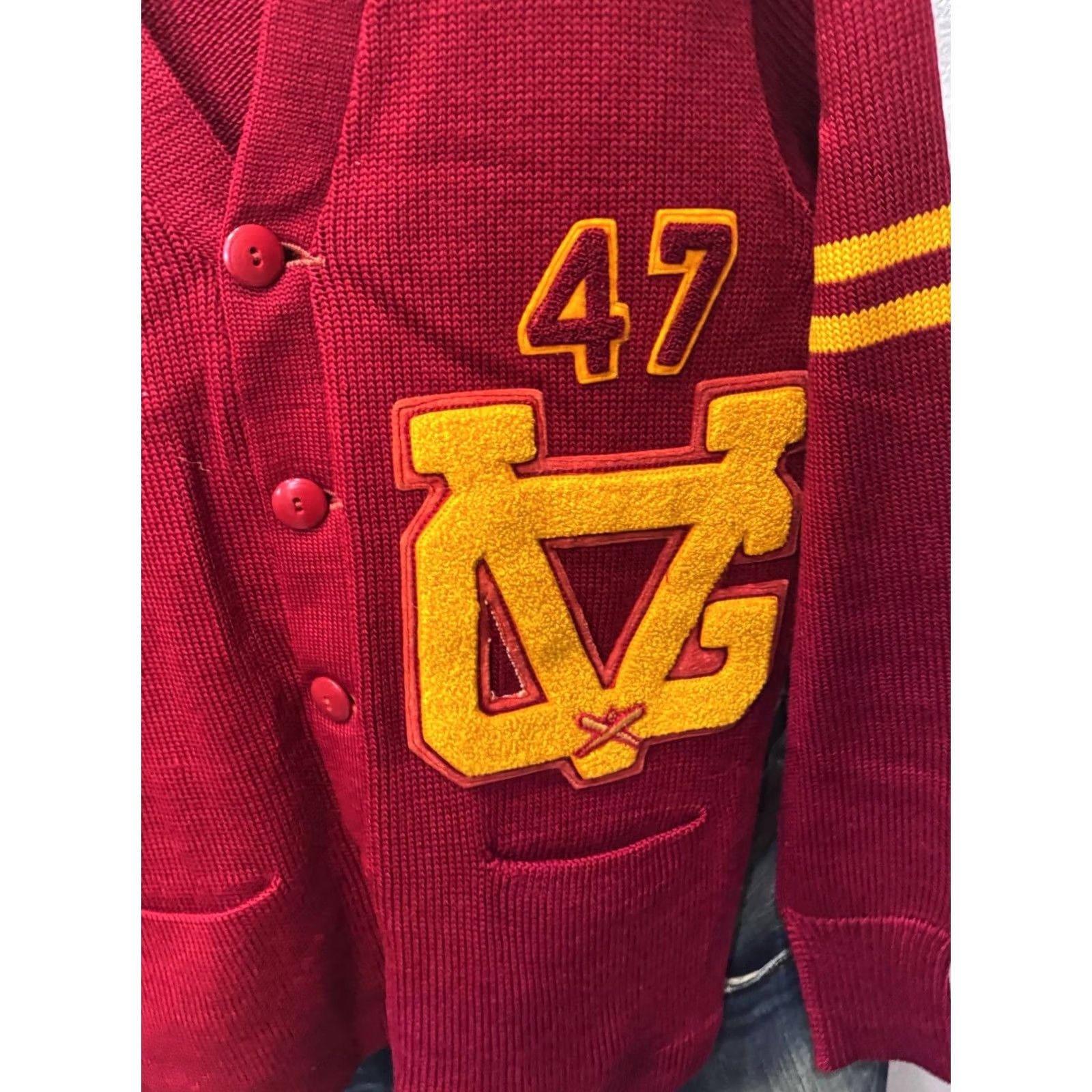 Valstar VTG Rugged All Star Award 47 Varsity SWEATER XS Men Multicolor Sweatshirt Sweater XS Mens Size US XS / EU 42 / 0 - 4 Thumbnail