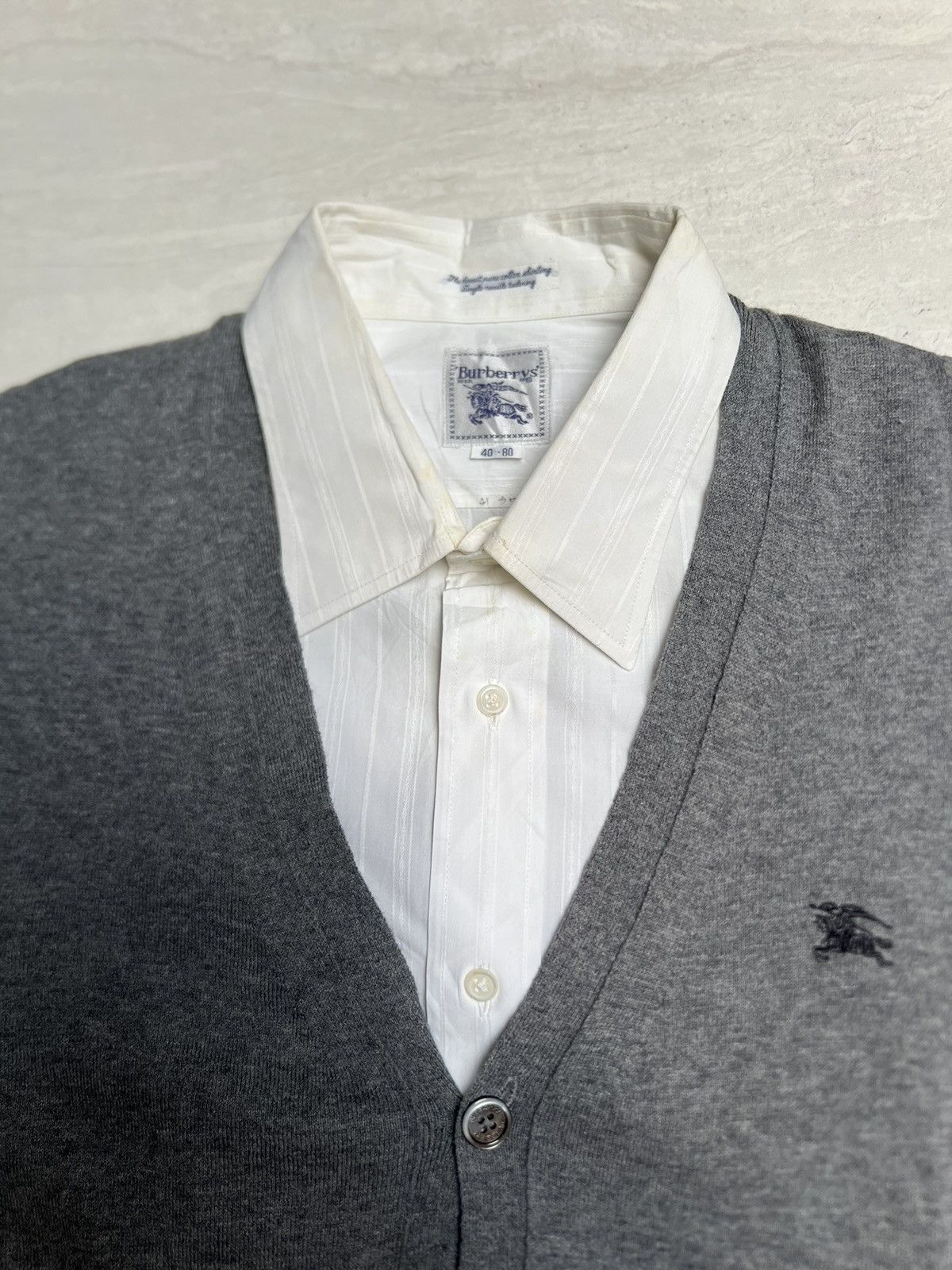 Burberry BURBERRY London Shirt Vest Size US S / EU 44-46 / 1 - 4 Thumbnail