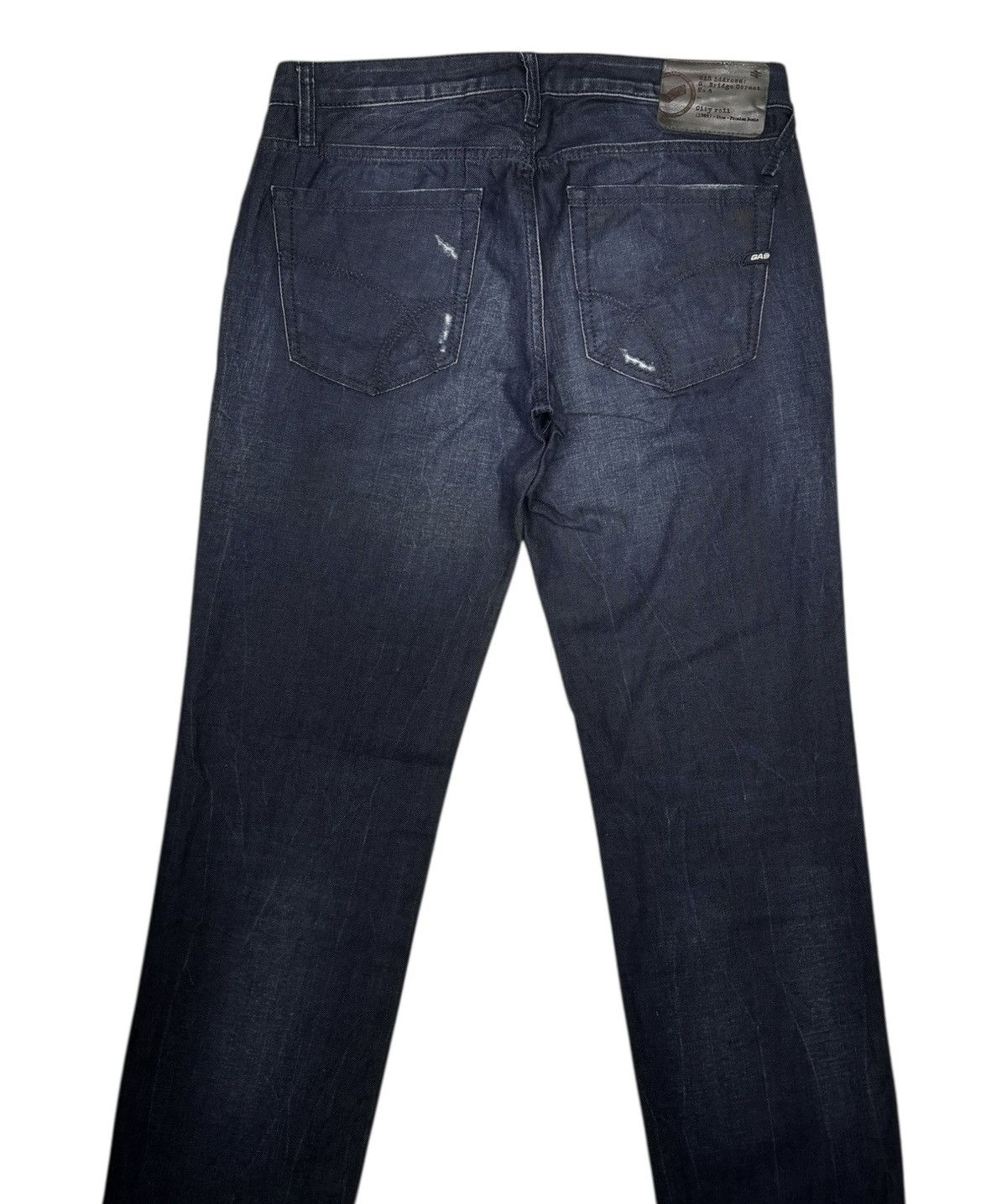 GAS × Hysteric Glamour GAS ADDRESS DARK DENIM STRAIGHT LEG JEAN Size US 32 / EU 48 - 6 Thumbnail