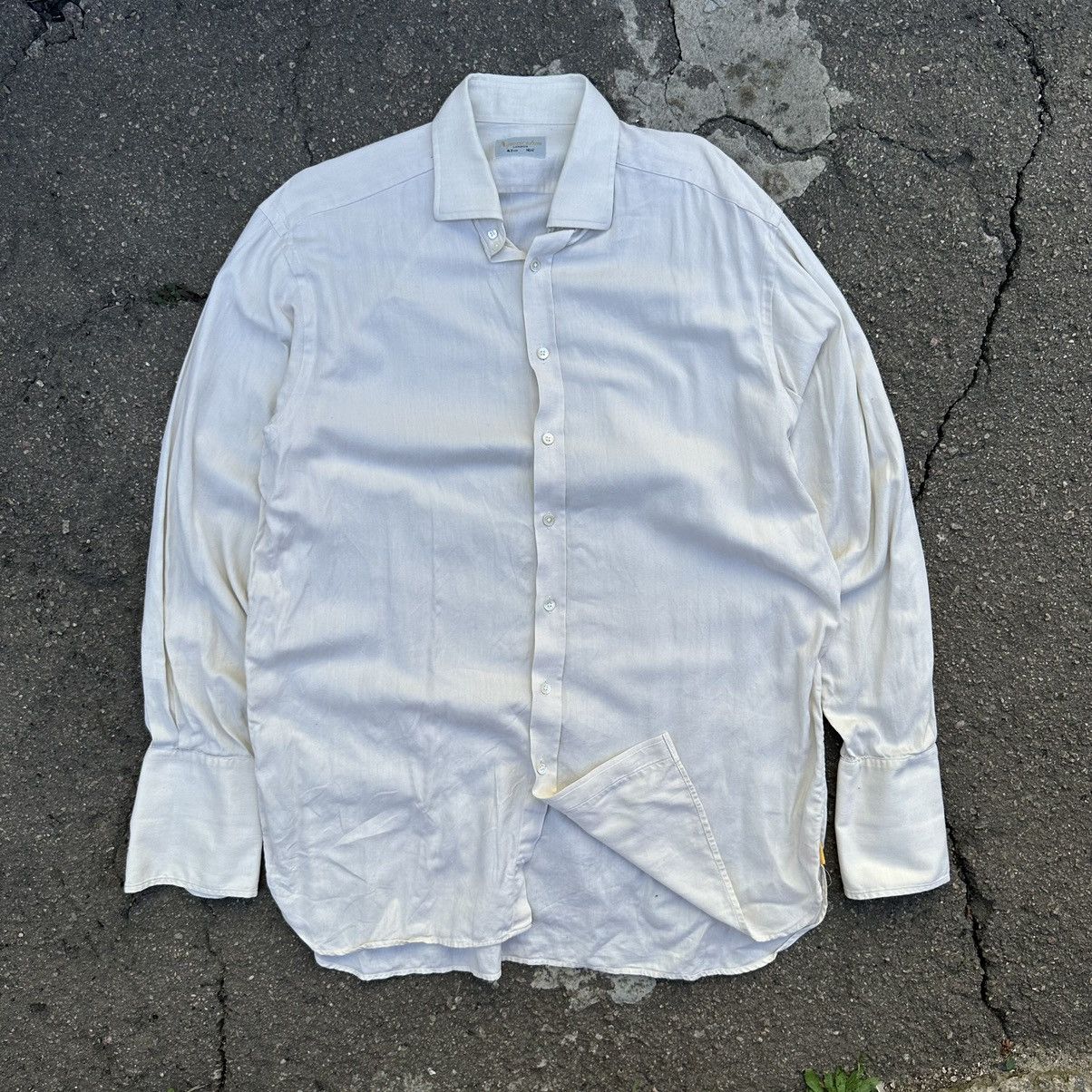 Aquascutum Luxury Aquascutum Shirt Button Up Size L Streetwear Size US L / EU 52-54 / 3 - 1 Thumbnail