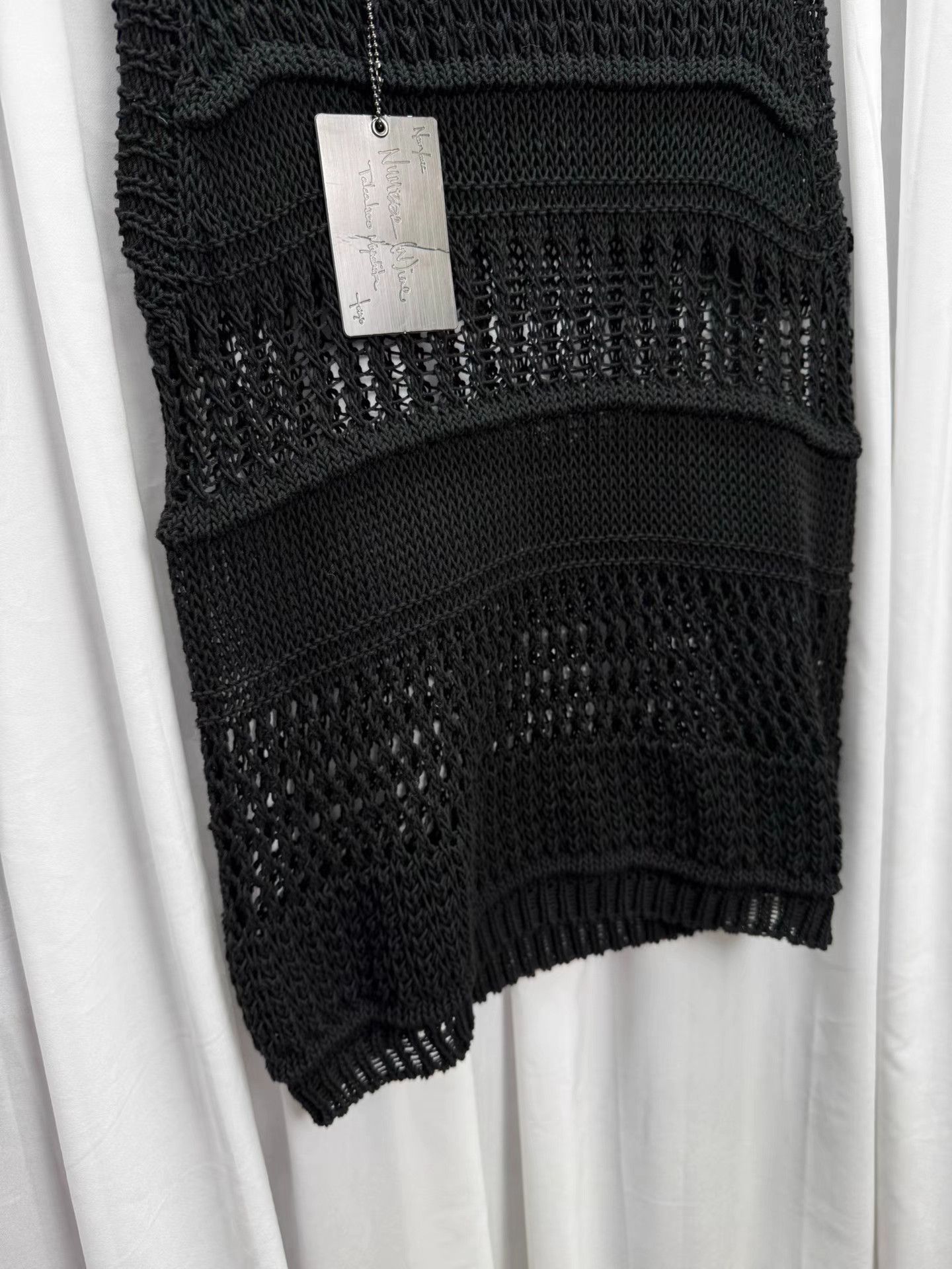 Number (N)ine Number (N)ine 04SS Woven Cutout Vest K20 Size US M / EU 48-50 / 2 - 7 Thumbnail