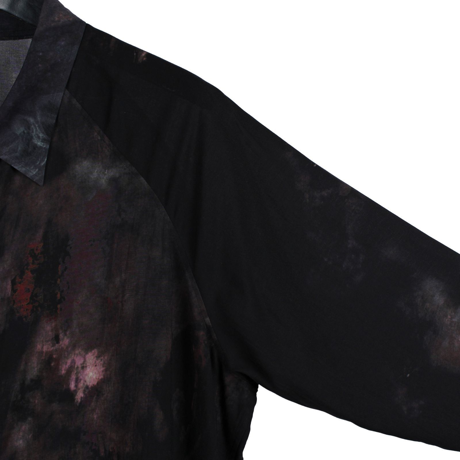 Yohji Yamamoto Yohji Yamamoto Pour Homme - Printed side gusset Blouse Size US L / EU 52-54 / 3 - 11 Thumbnail