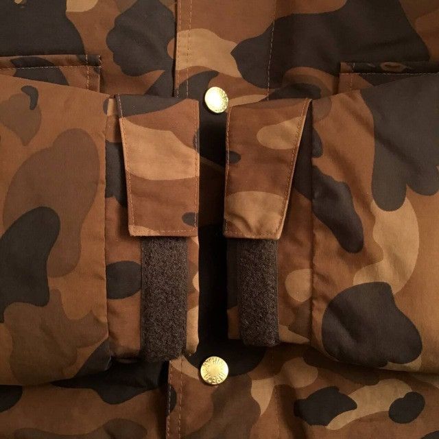 Bape 🔥Vintage🔥 BAPE CAMO Hoodie Puffer Down Jacket a bathing ape Size US M / EU 48-50 / 2 - 4 Thumbnail