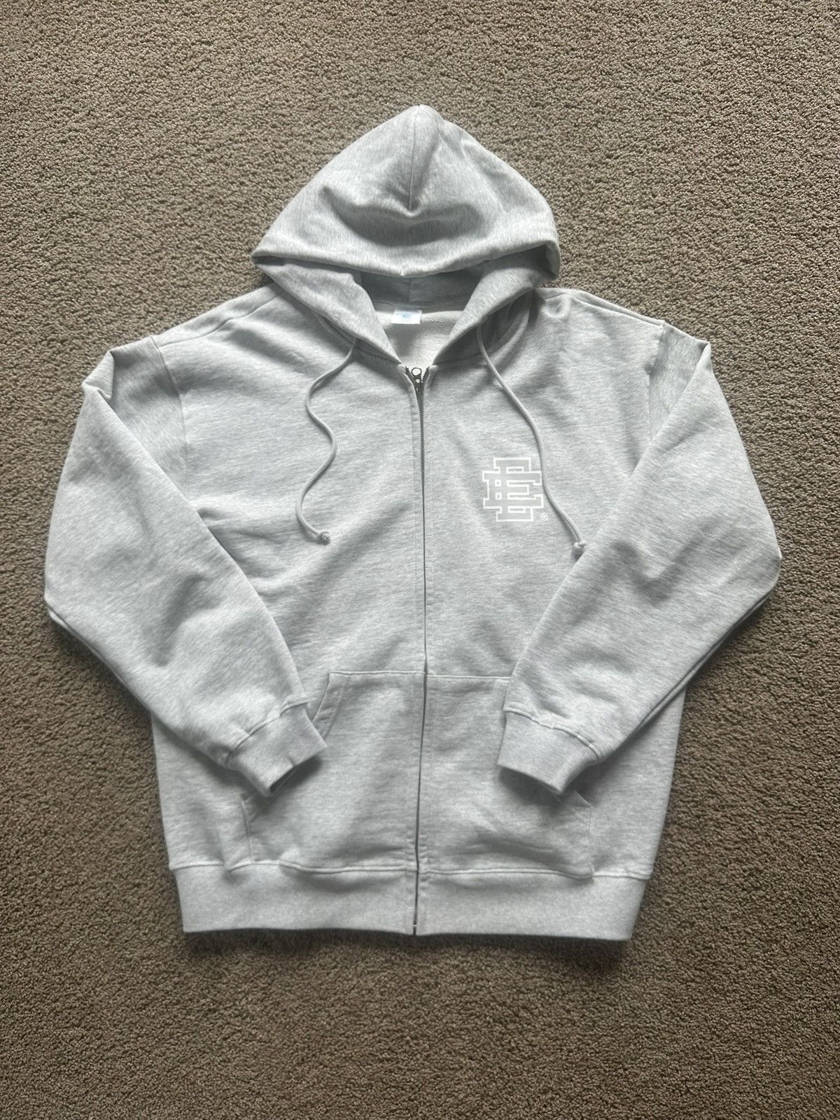 Eric Emanuel Eric Emanuel Basic Zip-Up Hoodie Grey Size US L / EU 52-54 / 3 - 1 Thumbnail