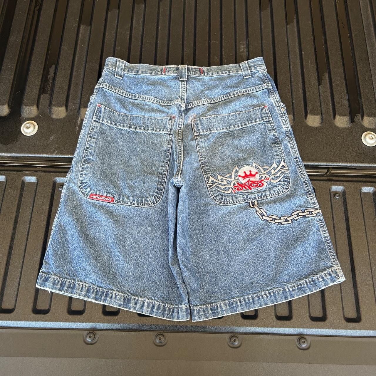 JNCO vintage JNCO chain jorts Size US 34 / EU 50 - 1 Thumbnail