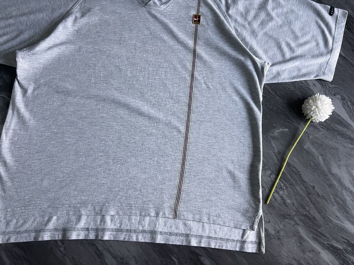 Nike Nike : Dry Fit Jersey Shirt Stripe Embroider Logo Size US M / EU 48-50 / 2 - 6 Thumbnail