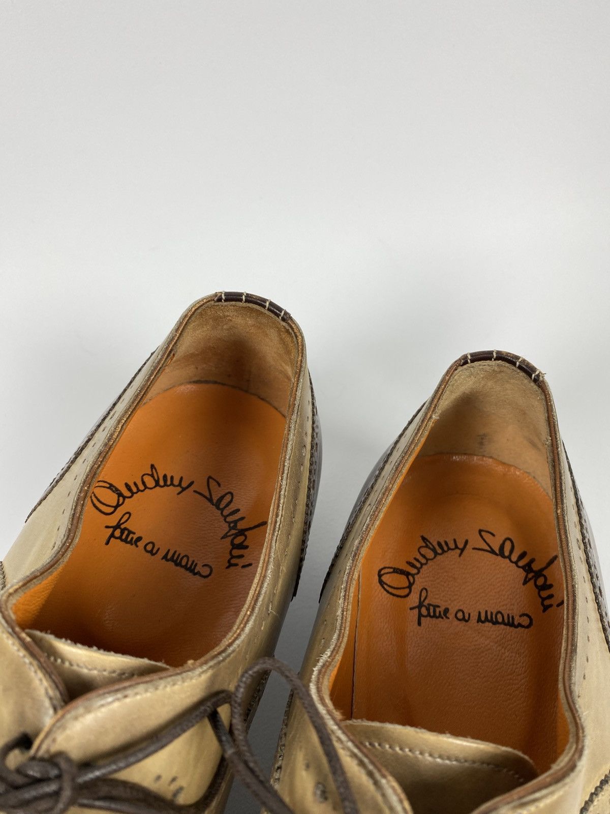 Santoni Santoni Hand Made Fatte A Mano Wingtip Leather Shoes EU7,5 Size US 8.5 / EU 41-42 - 9 Thumbnail