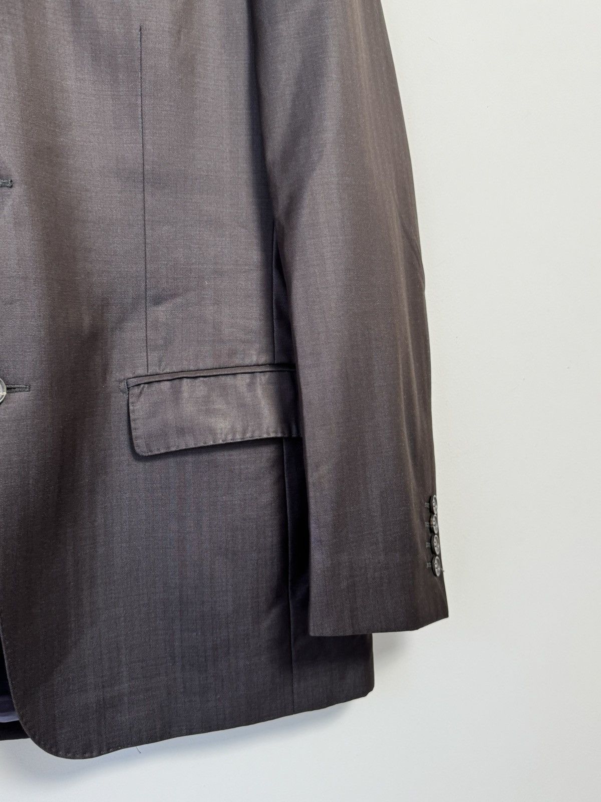 Balmain Balmain Wool Jacket Blazer Pants Suit Size 50R - 4 Thumbnail