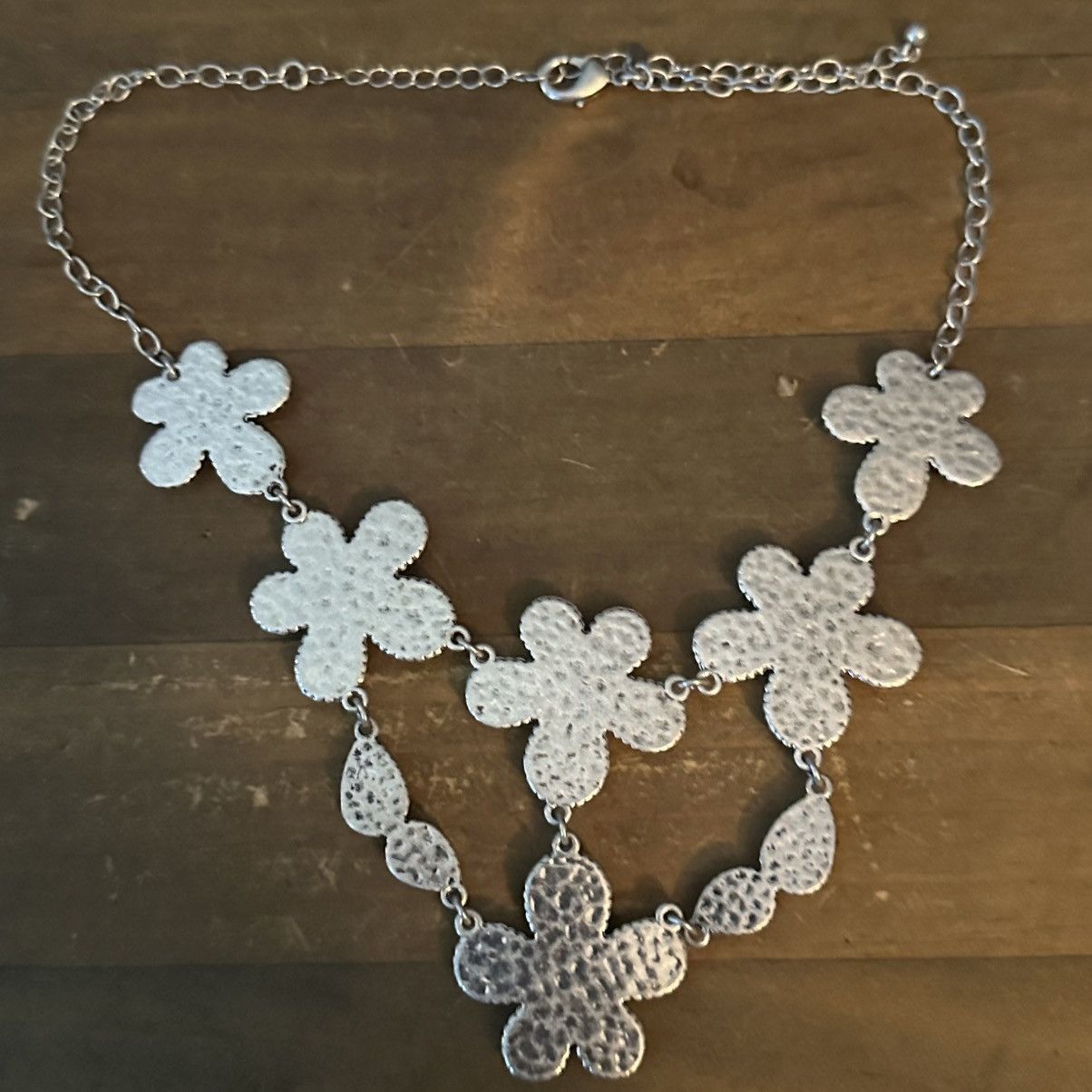 Other Premier Designs black and white flower necklace Size ONE SIZE - 4 Thumbnail