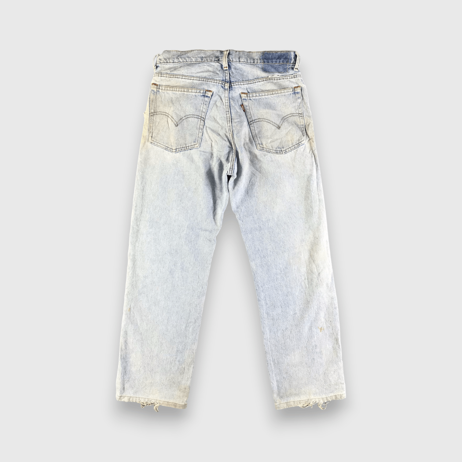 Levi's 90s Vintage Light Wash Levis Jeans-J3818 Size US 31 - 2 Thumbnail