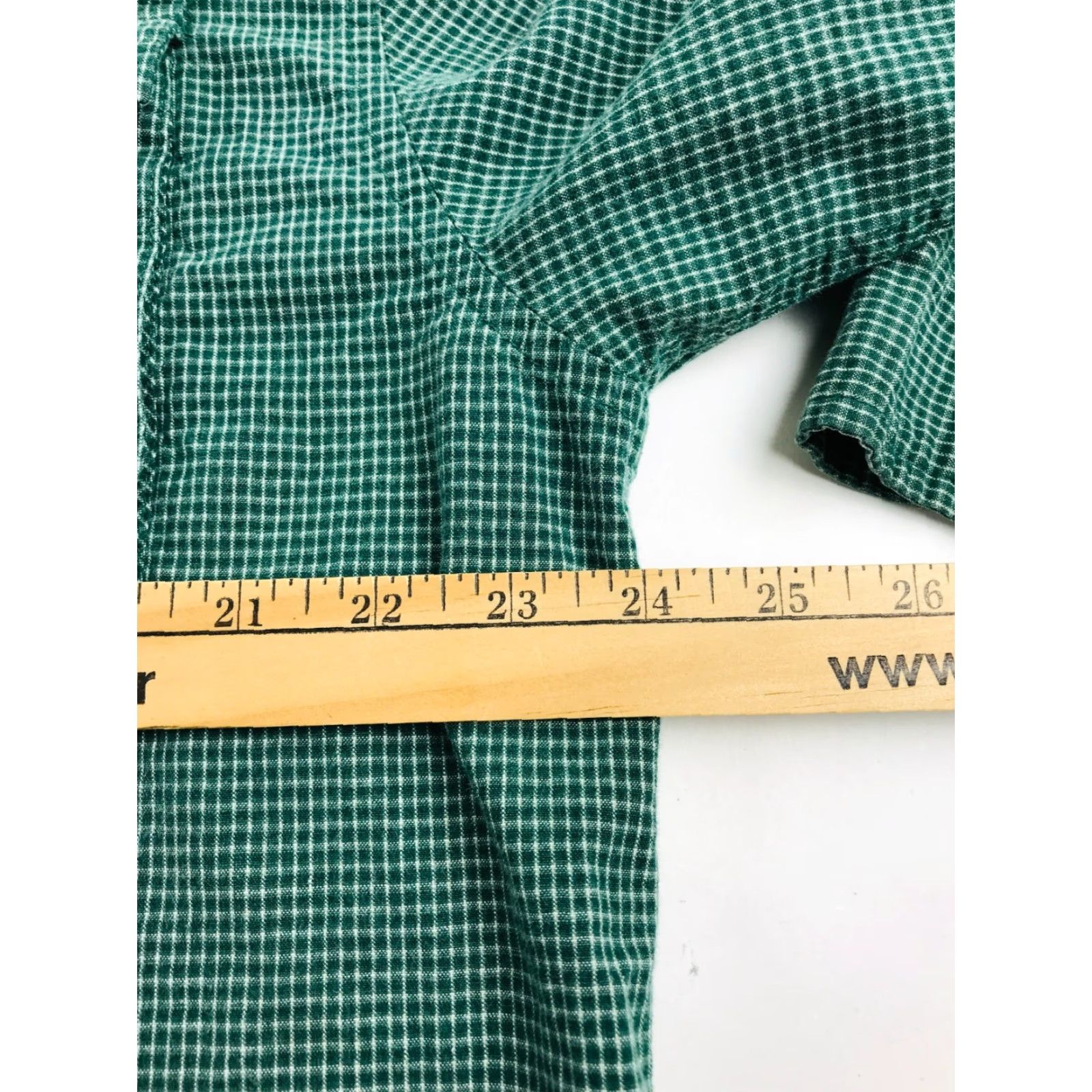 Vintage **Men's North Crest Green Check Button-Down XL Long Sleeve Shirt** User: **Men's North Crest Green Check Button-Down XL Long Sleeve Shirt** Size US XL / EU 56 / 4 - 3 Thumbnail