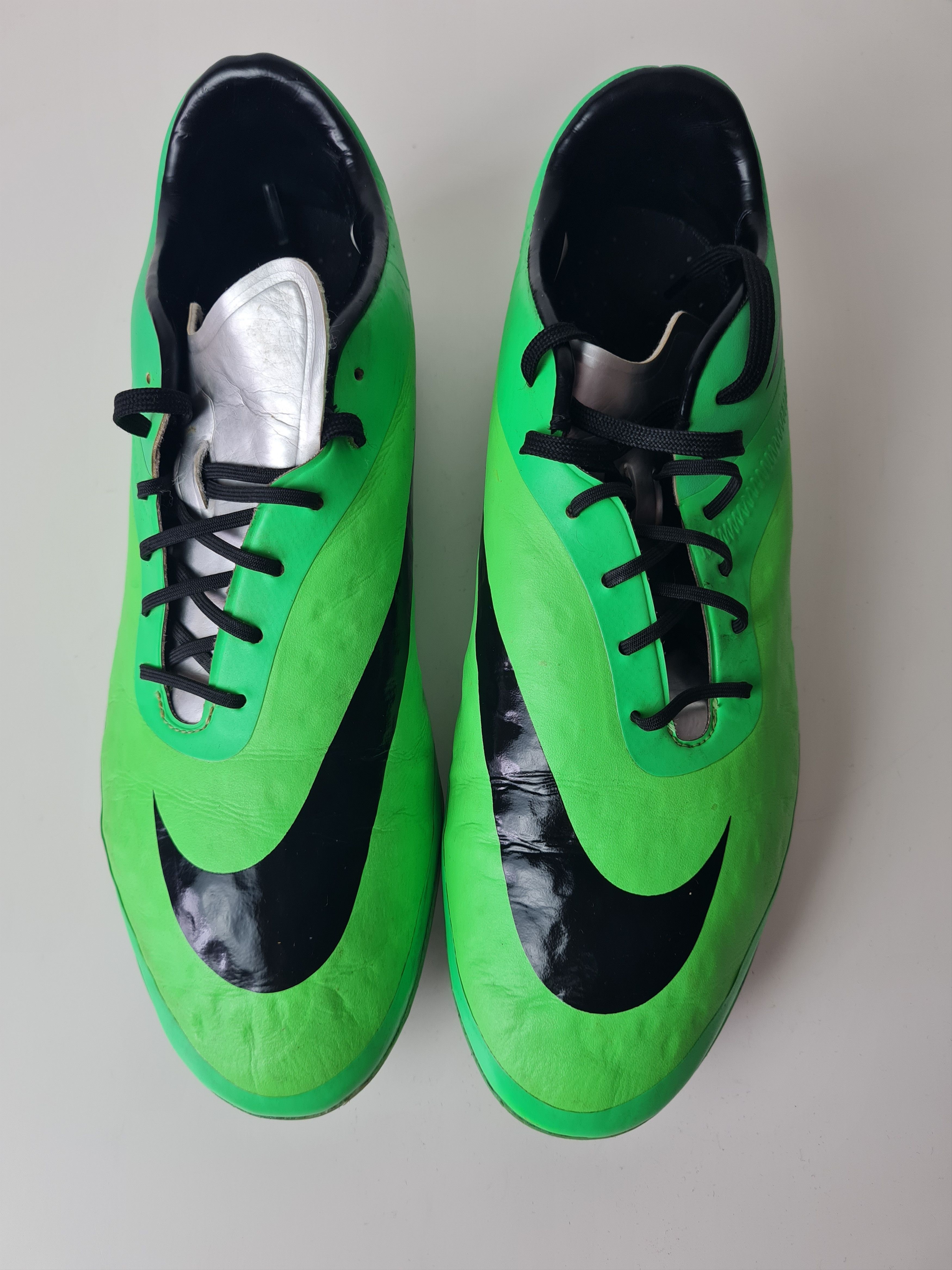 Nike Football Soccer Cleats Nike Hypervenom Phatal FG Green UK8 Size US 9 / EU 42 - 15 Thumbnail