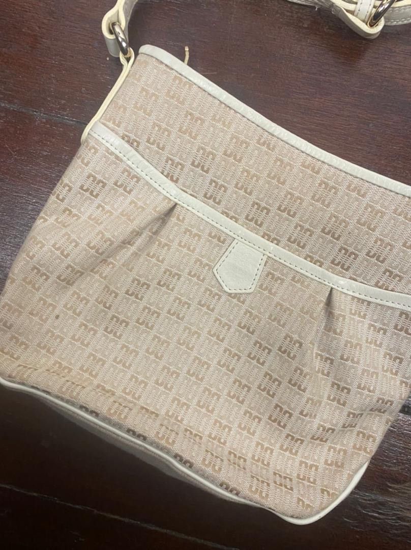 DAKS × Japanese Brand Darks monogram leather sling bag/shoulder bag Size ONE SIZE - 3 Thumbnail