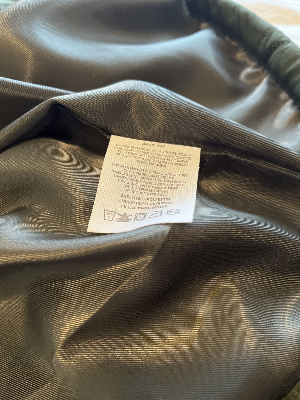 Metalwood Studio Energy Transfer Quilted Jacket Fatigue Green - SS23 Size US M / EU 48-50 / 2 - 4 Thumbnail