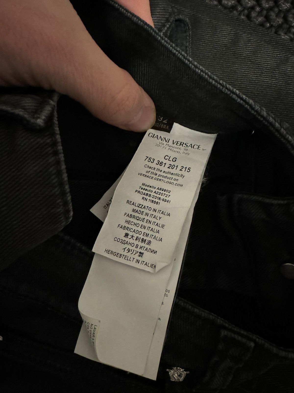 Versace Versace Denim Pants Size US 32 / EU 48 - 3 Thumbnail