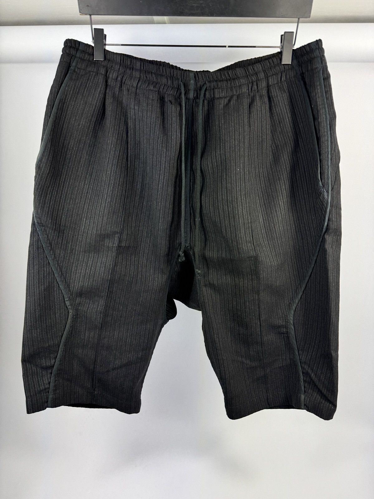 Abasi Rosborough 1 of 25 LIMITED EDITION BLACK STRIPED BAGGY SHORTS Size US 32 / EU 48 - 1 Thumbnail