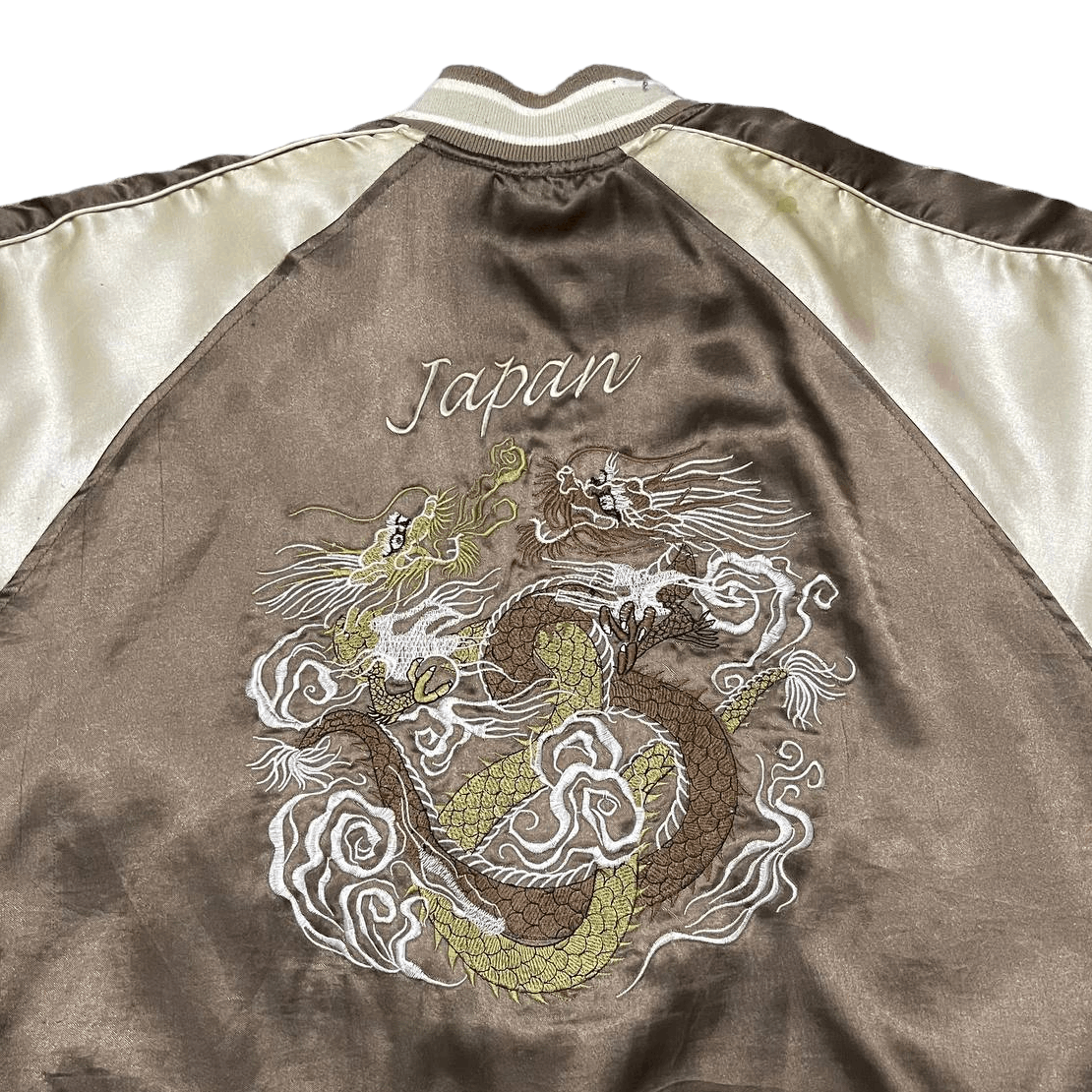 Japanese Brand Vintage Dragon Sukajan Souvenir Bomber Jacket Embroidery Size US L / EU 52-54 / 3 - 2 Thumbnail