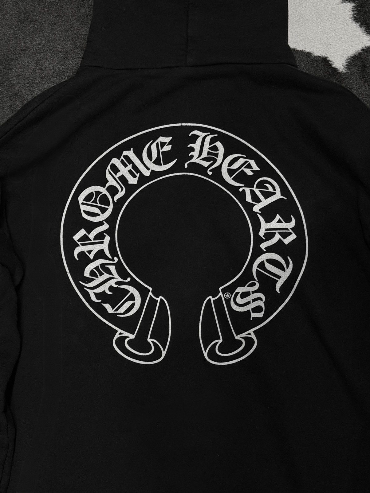 Chrome Hearts Chrome Hearts Hoodie Floral Back Horseshoe Size US S / EU 44-46 / 1 - 9 Thumbnail