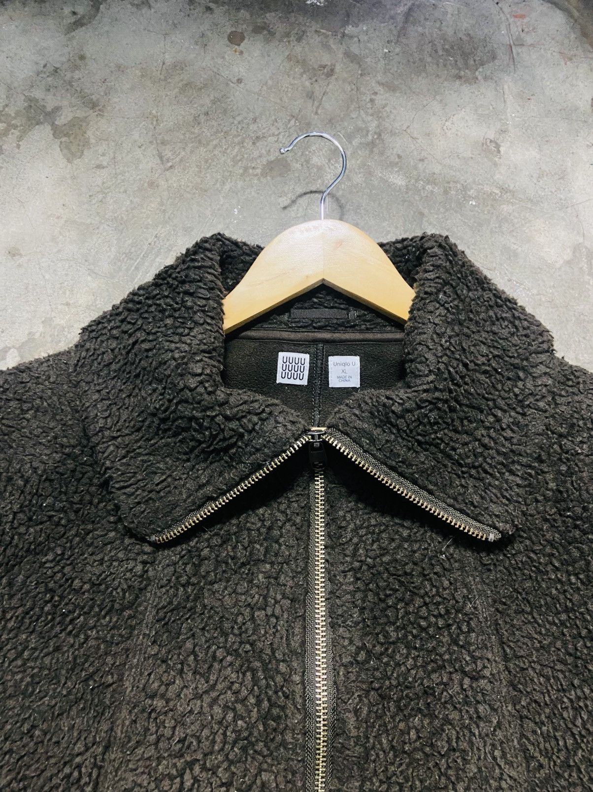 Lemaire × Uniqlo Uniqlo X Lemaire Sherpa Crop Jacket Size US XL / EU 56 / 4 - 8 Thumbnail