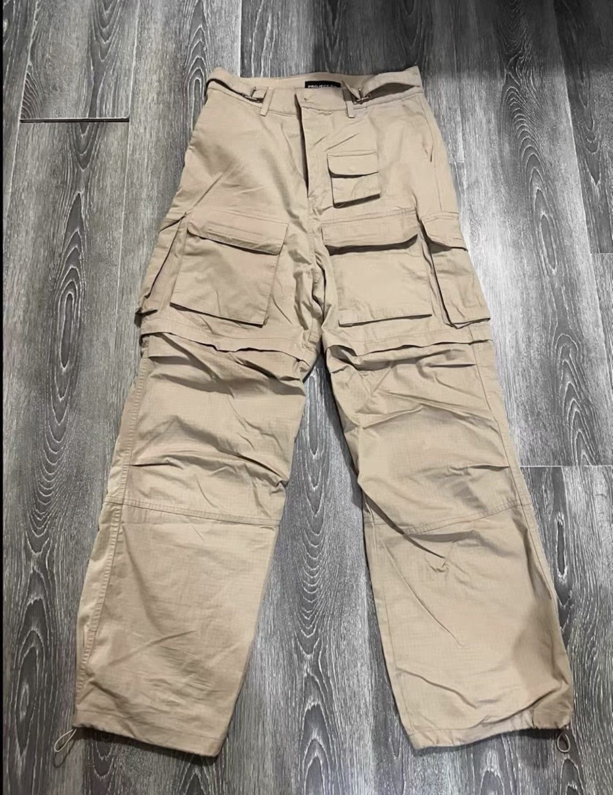 PROJECT G/R Project G/R 3 Layered Cargo Pants Camo Sz 2 | Grailed