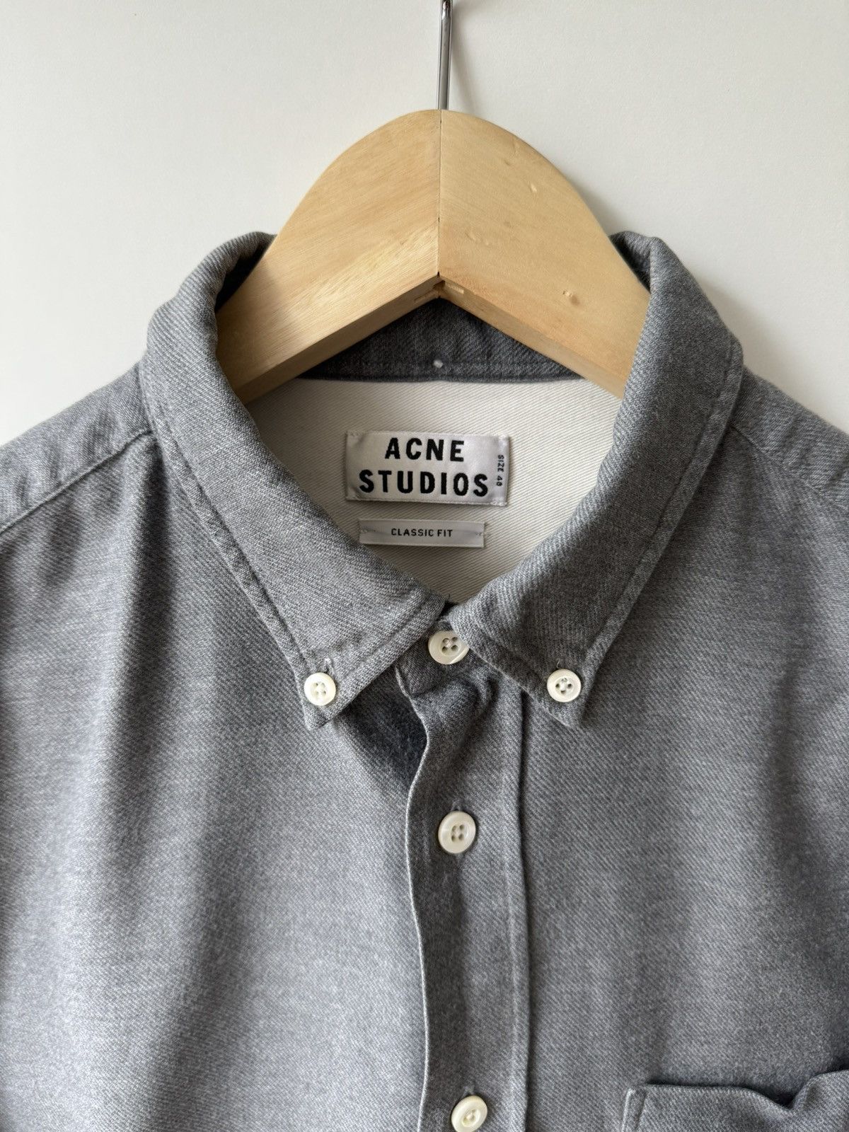Acne Studios [48] Isherwood Flannel Shirt (AW13) Size US M / EU 48-50 / 2 - 2 Thumbnail