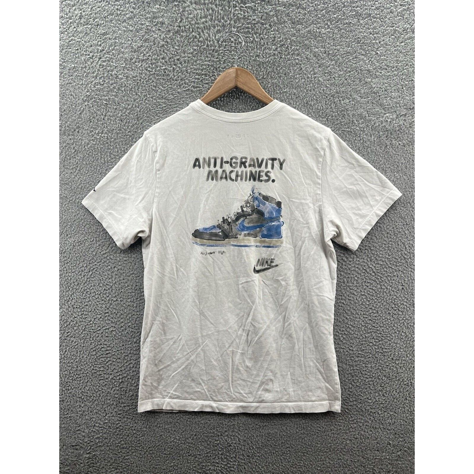 Jordan Brand Air Jordan Graphic White T-Shirt Anti-Gravity FD7029-100 Size US L / EU 52-54 / 3 - 2 Thumbnail