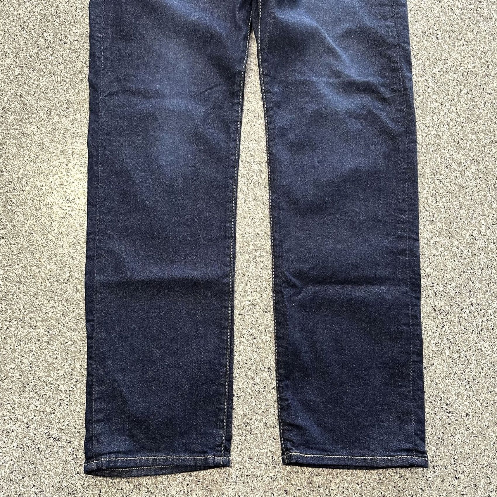 Levi's Levi's 501 Jeans Men 30x32 Straight Dark Wash Denim Stretch Size US 30 / EU 46 - 3 Thumbnail
